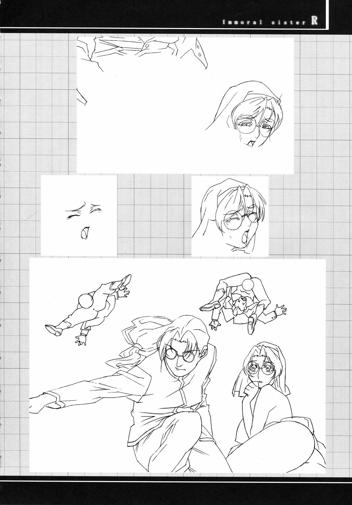 (C62) [studio C-TAKE (みうらたけひろ)] Immoral sister R 原画集