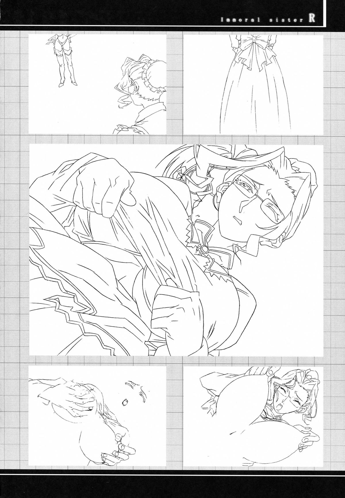 (C62) [studio C-TAKE (みうらたけひろ)] Immoral sister R 原画集