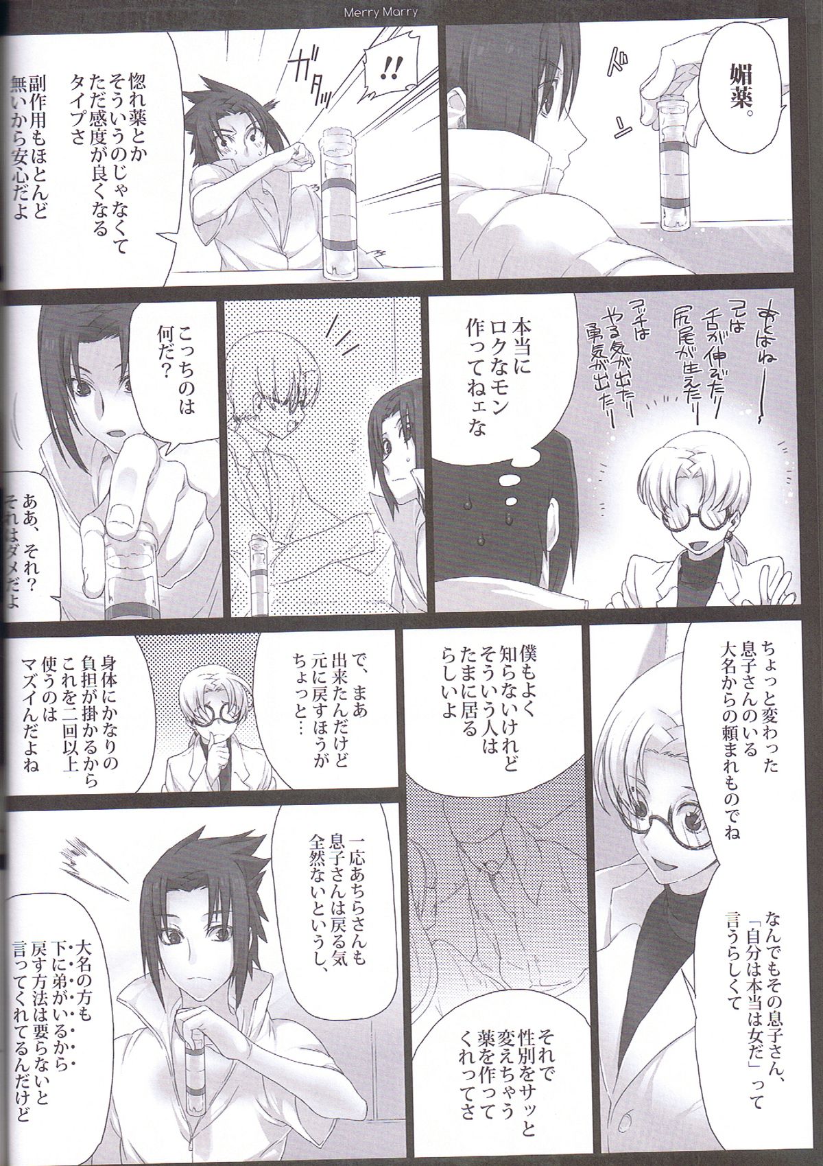 (SUPER COMIC CITY 20) [あるこん (メイヤ)] Merry Marry (NARUTO -ナルト-)