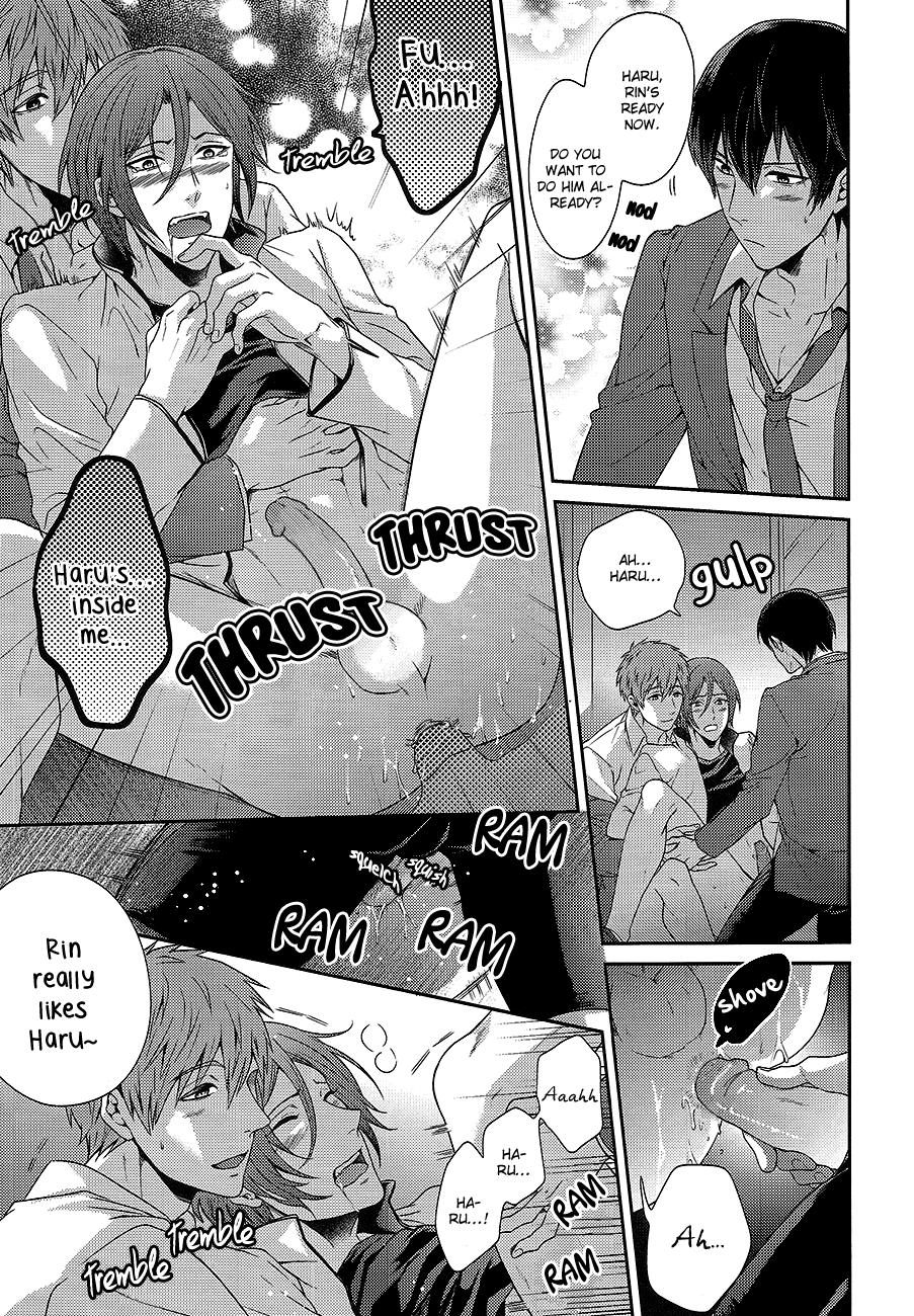 (C84) [からあげオブザイヤー (からあげむちお)] おとなむけFreeのフリーダムな本 (Free!) [英訳] [無修正]