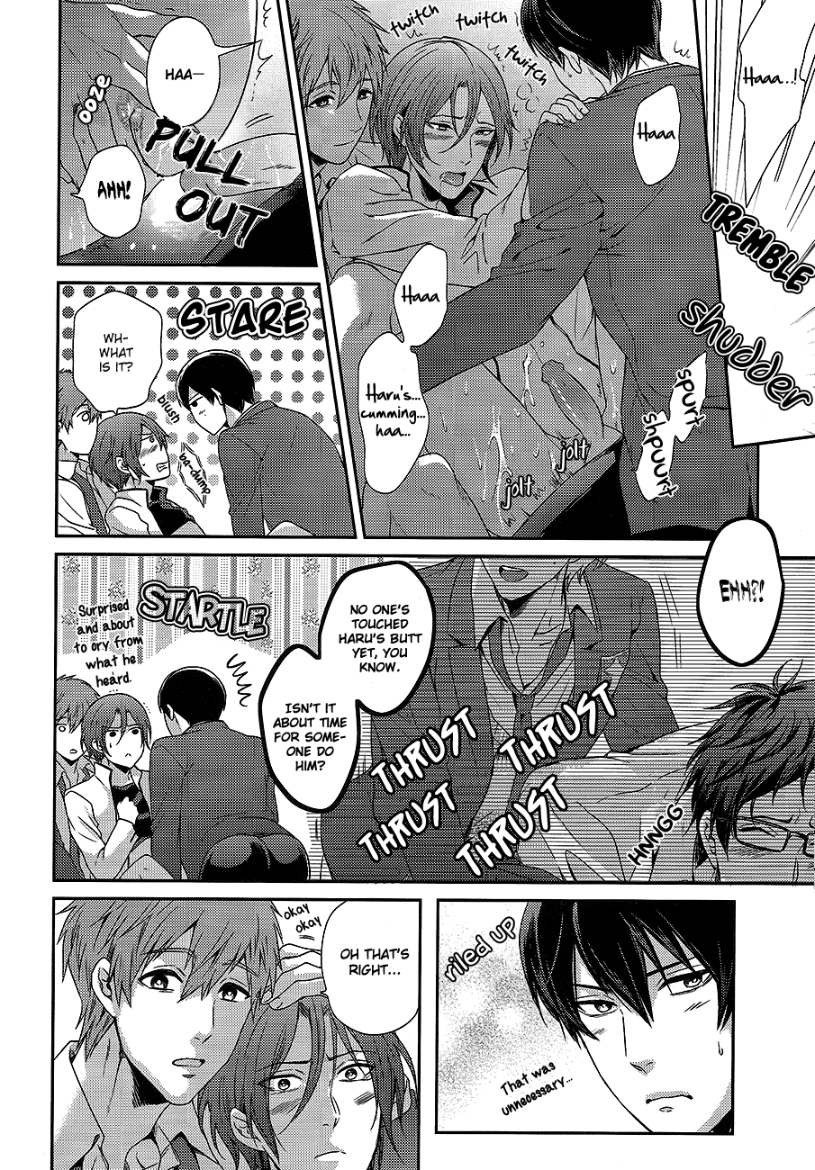 (C84) [からあげオブザイヤー (からあげむちお)] おとなむけFreeのフリーダムな本 (Free!) [英訳] [無修正]