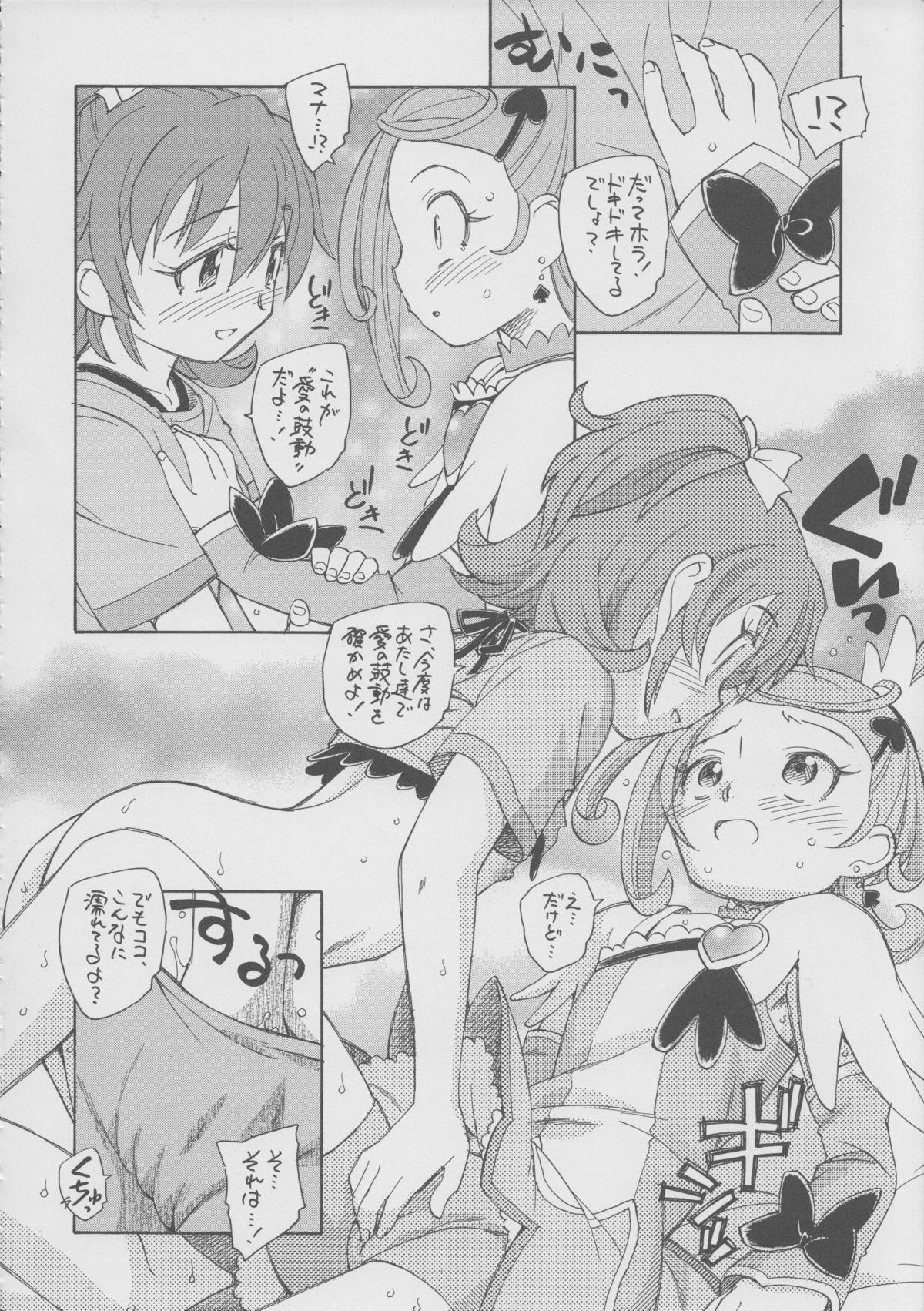 (C84) [黒鹿亭 (海野蛍)] いつか花も咲くだろう (ドキドキ！プリキュア)