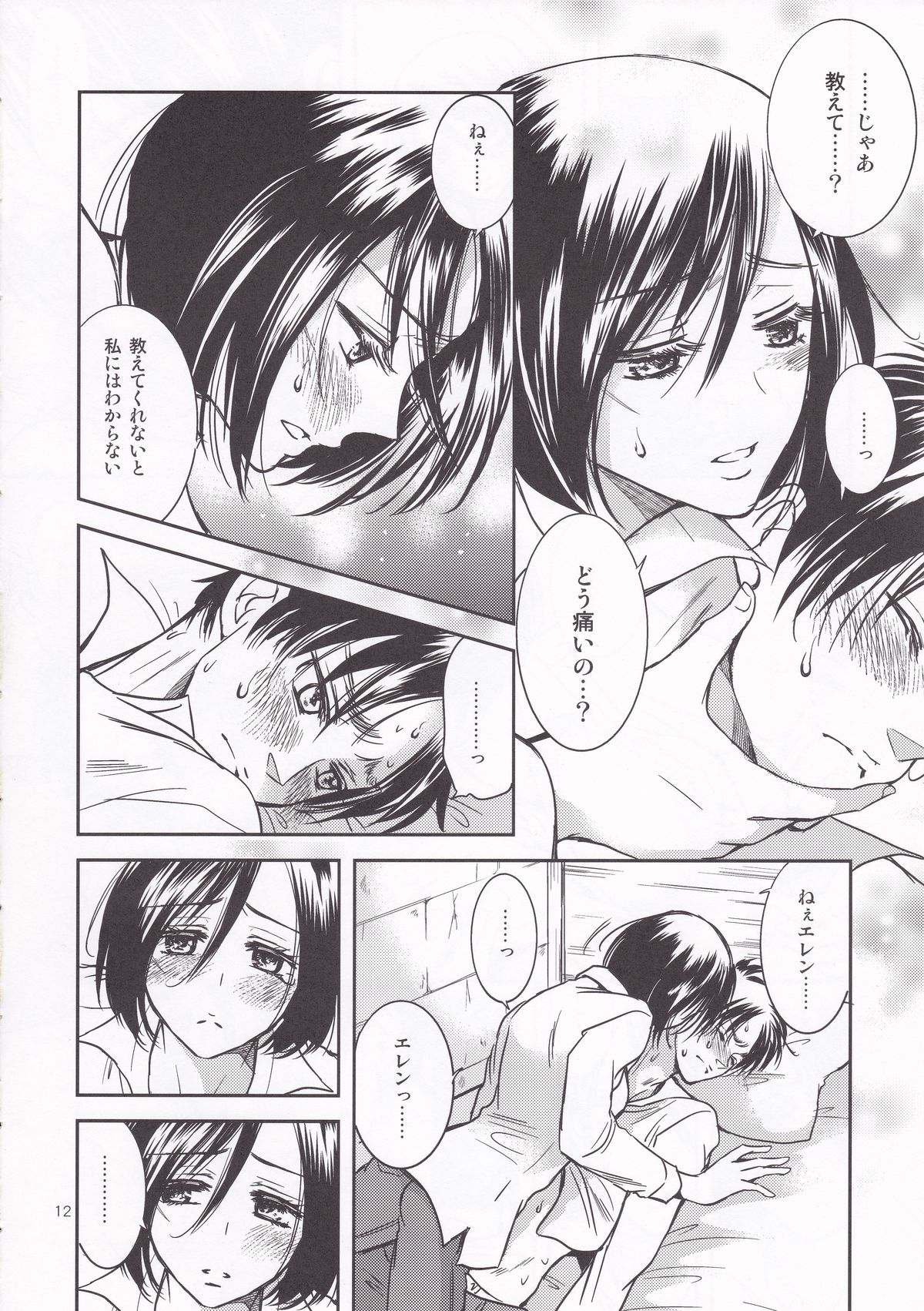 (FALL OF WALL2) [チェリームーン (圭島瞬里)] ねぇ、教えて (進撃の巨人)