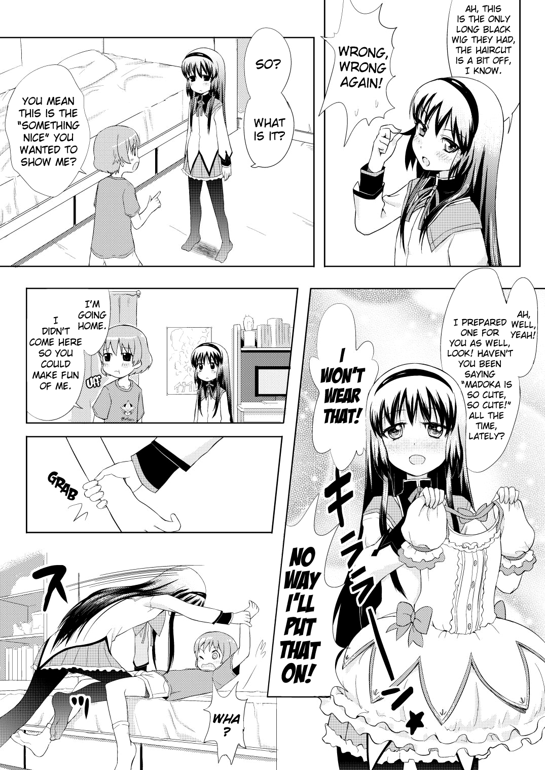 [KINOKOYA (えれ２エアロ)] 男の娘コスプレマンガですよ (魔法少女まどか☆マギカ) [英訳] [DL版]
