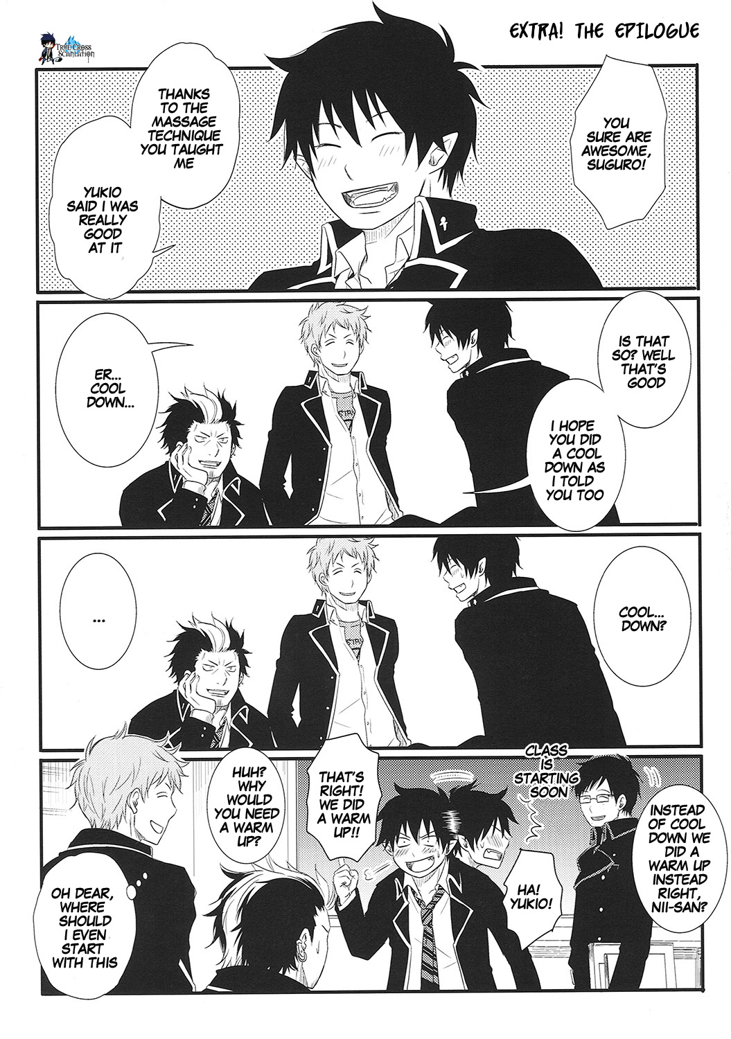 [BUSUKOPAN (ぐりこ)] NO BROTHER, NO LIFE (青の祓魔師) [英訳]