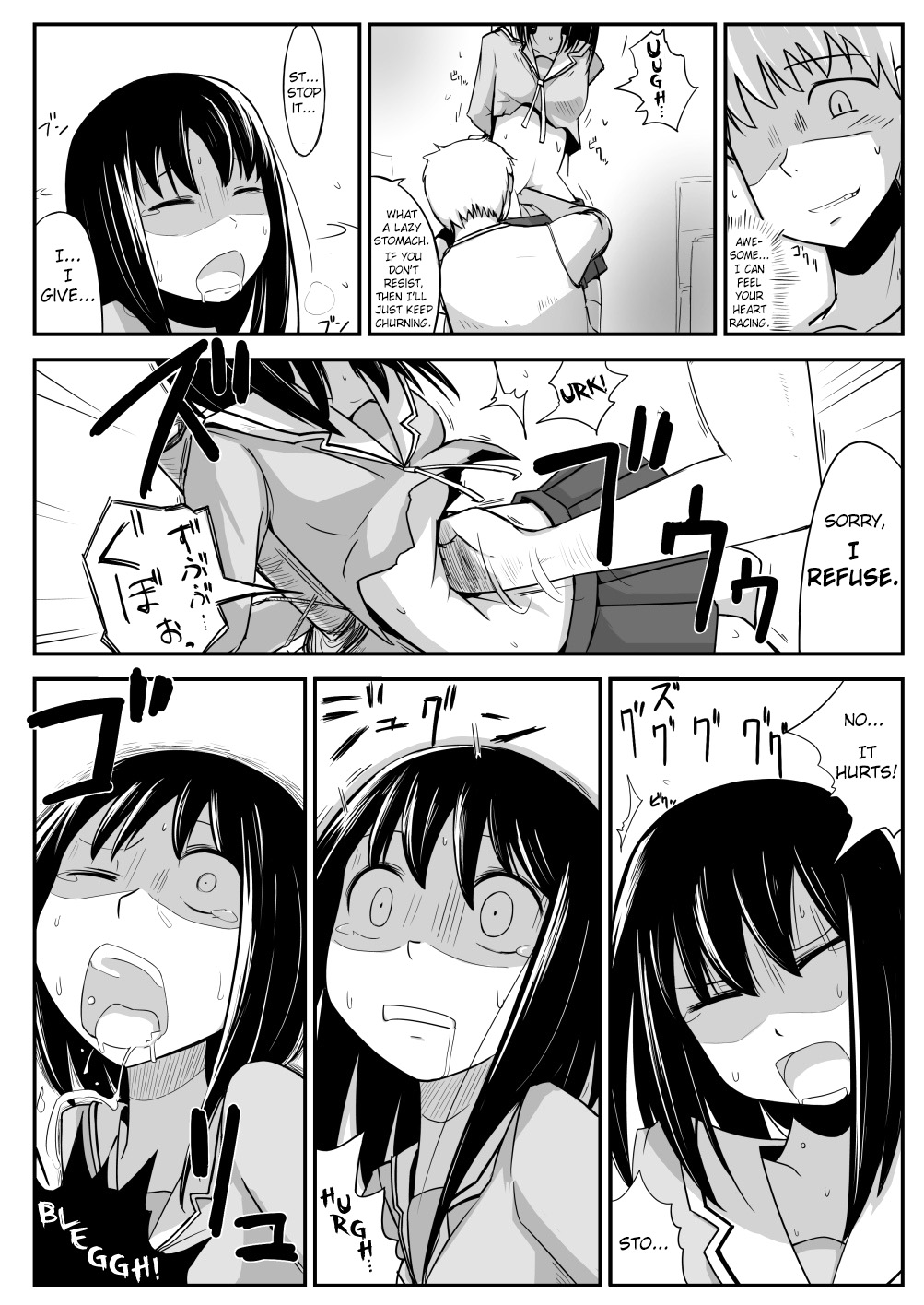 [nnS]大阪の胃を激しく殴る漫画（英語）= LWB =