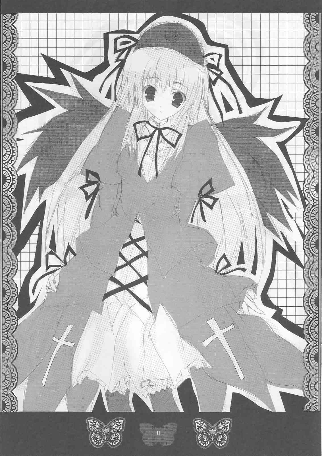 (サンクリ30) [ロマンティック身体検査。 (中村べーた)] 少女人形 (ローゼンメイデン)