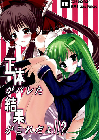 (C79) [秋の夜長に宵闇に] 正体がバレた結果がこれだよ!!？ (東方)