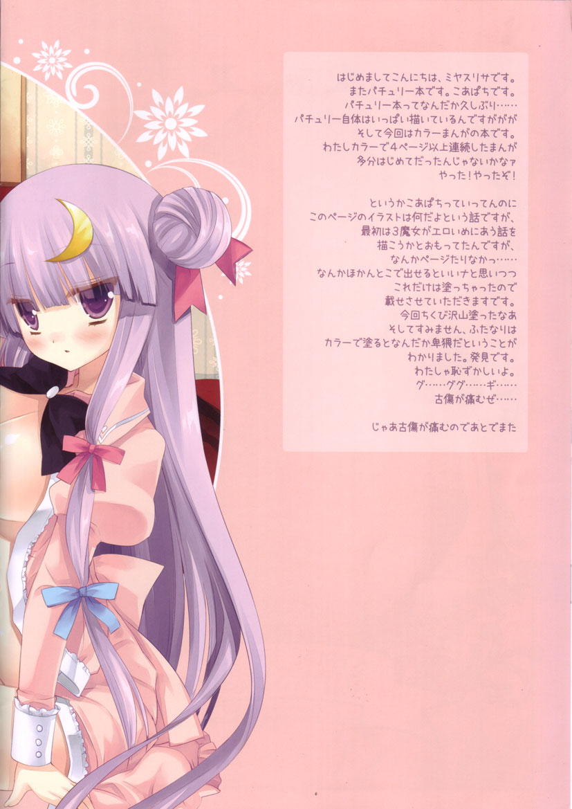 (C80) [D・N・A.Lab. (ミヤスリサ)] STRIPE WITCH's PINKSHOW (東方Project)