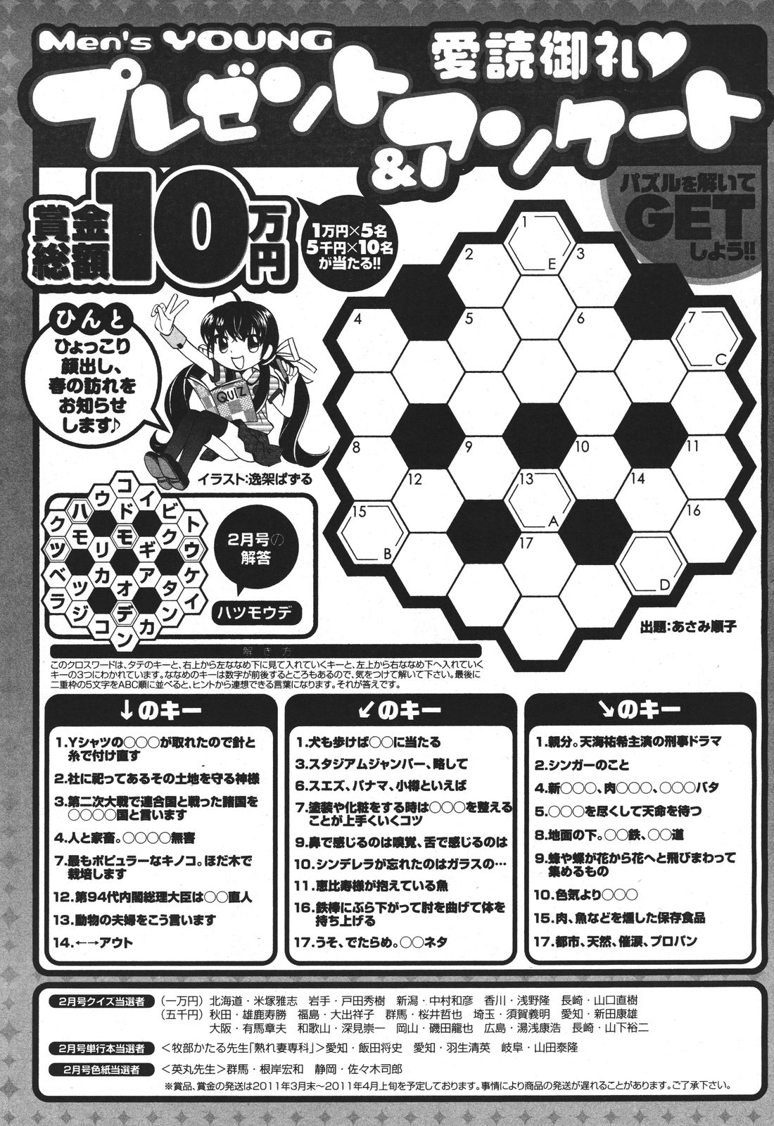 [雑誌] COMIC メンズヤング 2011年04月号