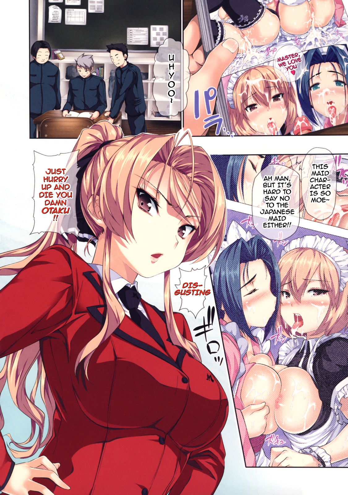 [とつしゅ] めんくい! [無修正] [英訳]