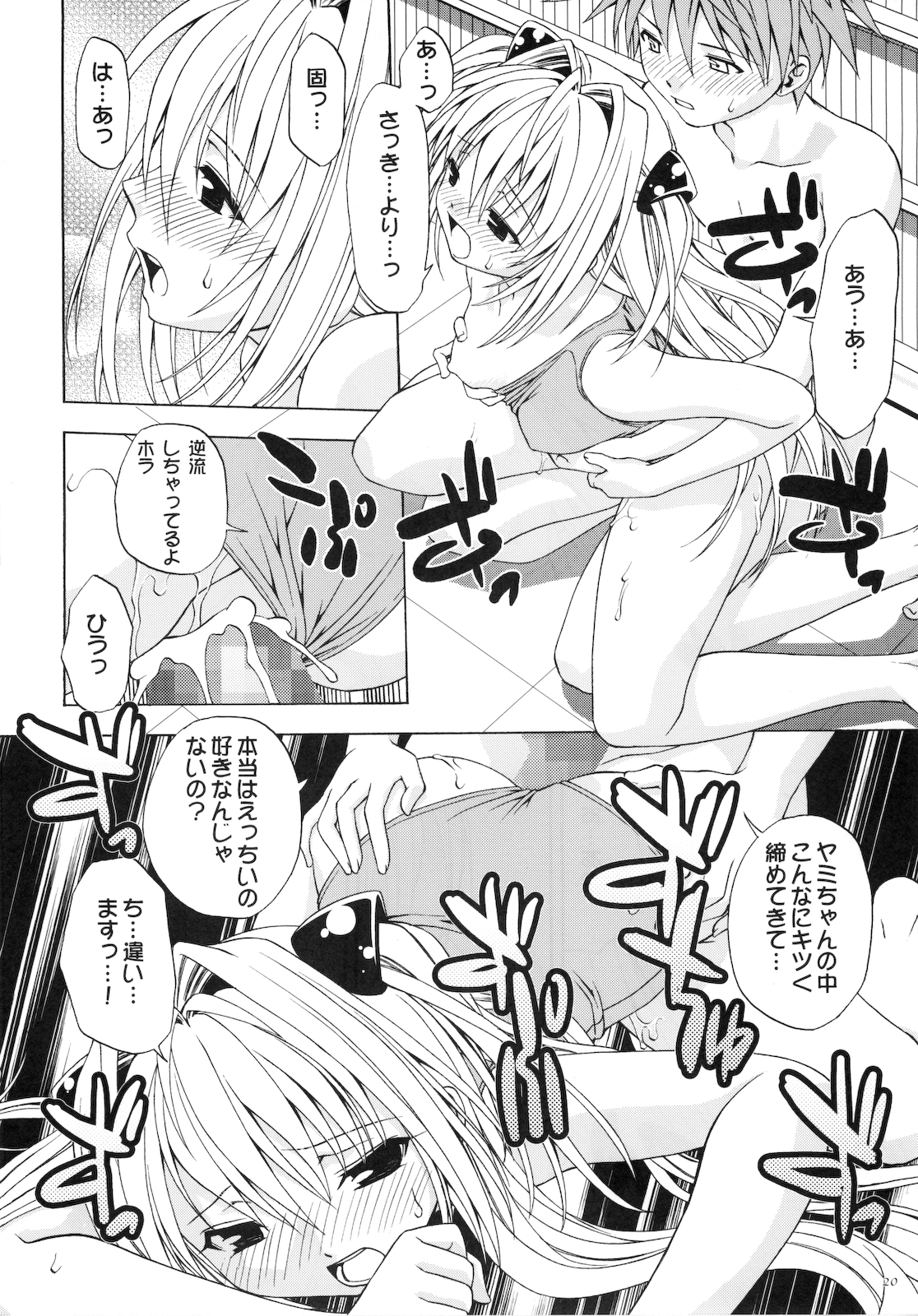 (COMIC1☆2) [スタジオ・ワラビー (士崎雅雪)] えっちぃのは好きですか？ (ToLOVEる -とらぶる-)