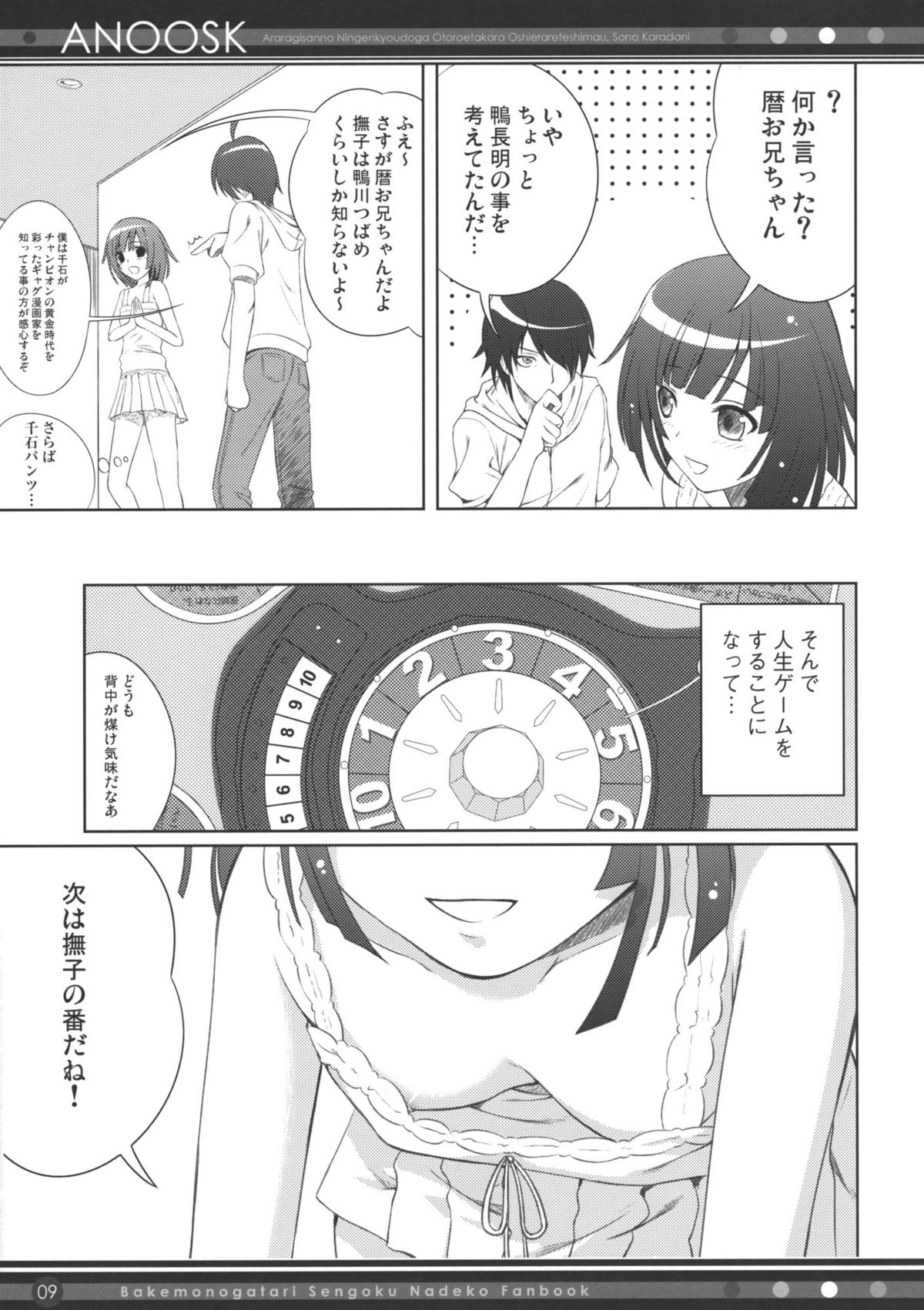 (COMIC1☆4) [40010壱号 (40010試作型)] ANOOSK (化物語)