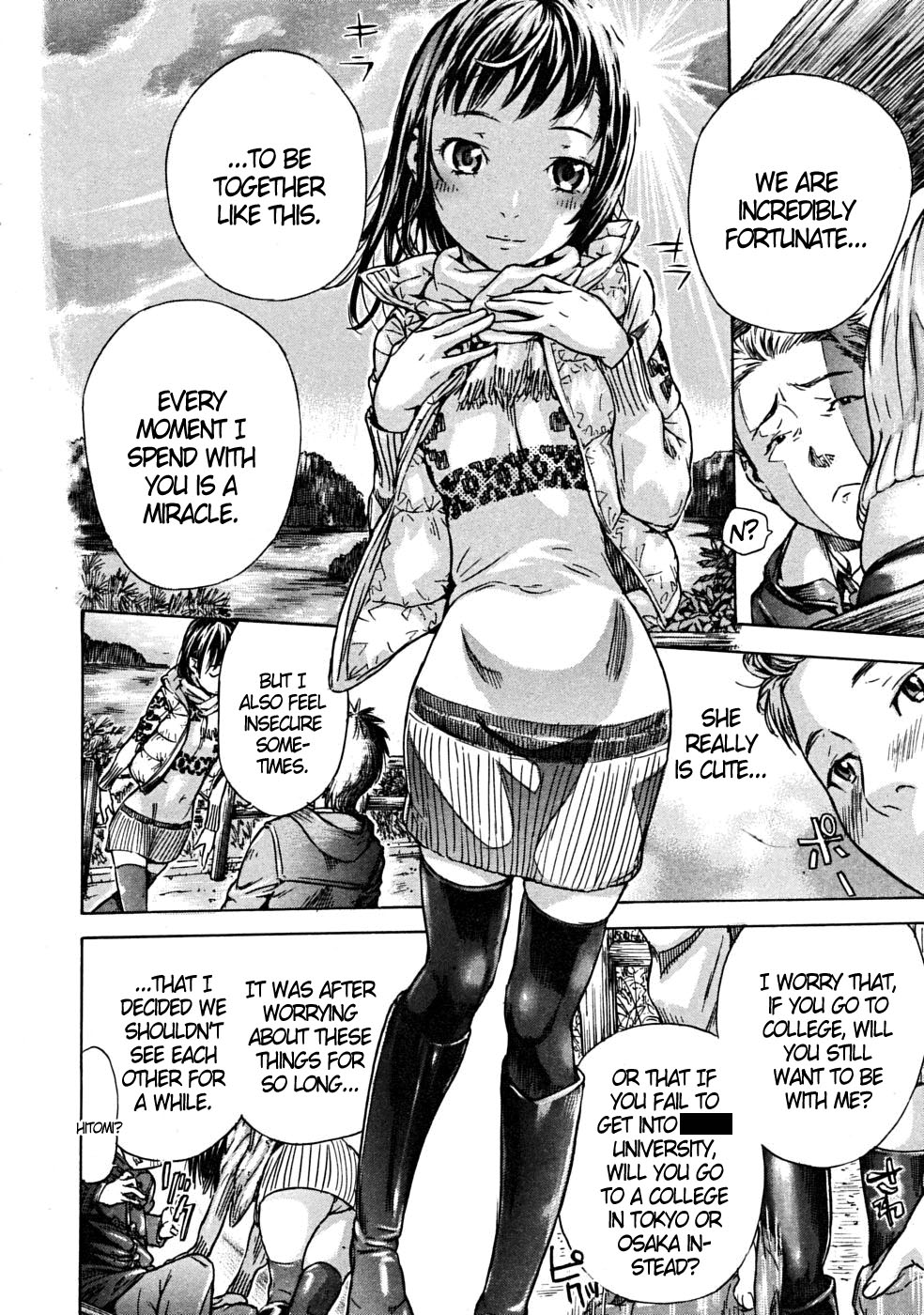 【笹川林】ひとみのチェリーレッドリップス【無修正】【英語】