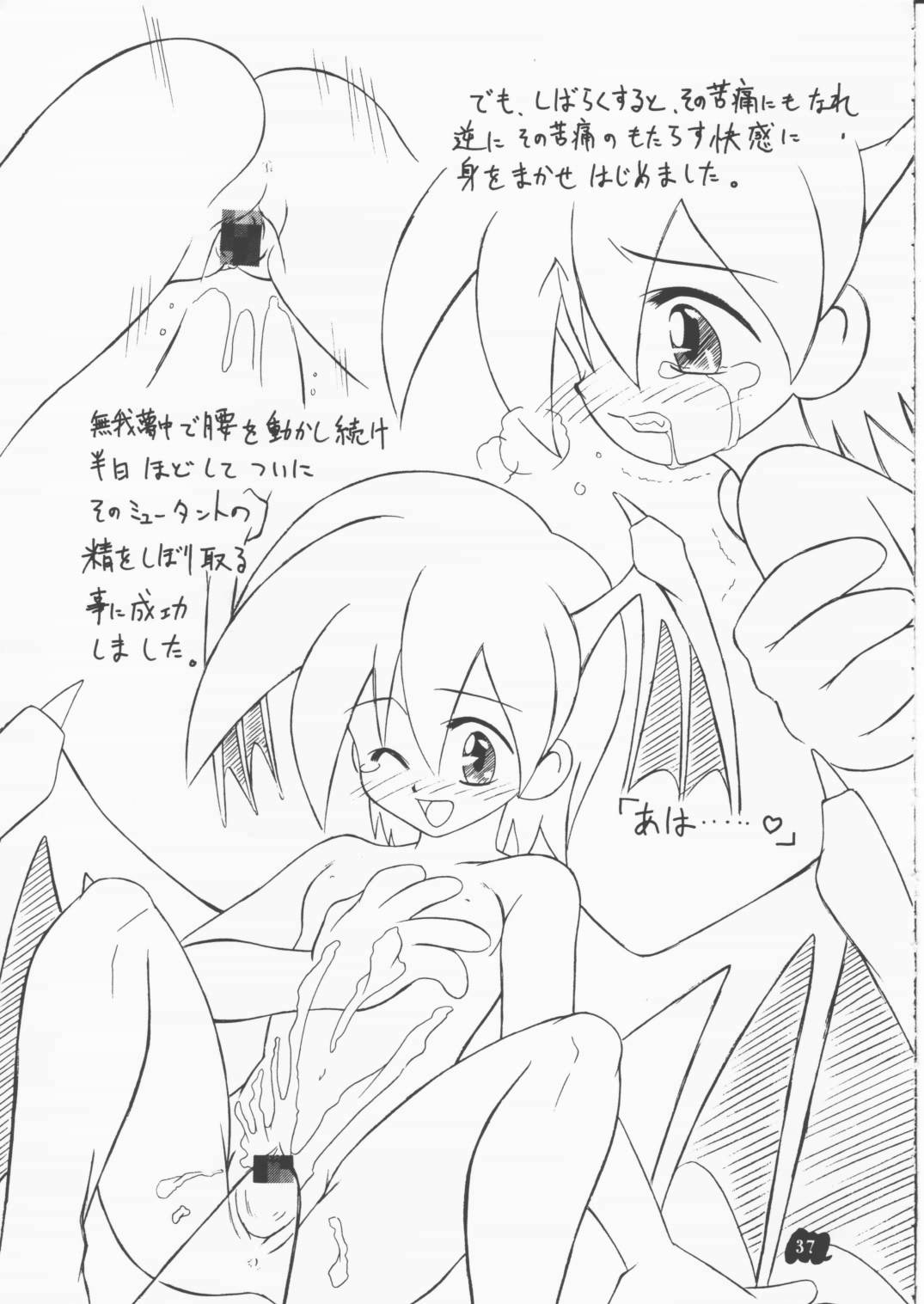 [女の子秘密生産工場 (よーいちろーW)] かぷこんごっこ (ロックマン)