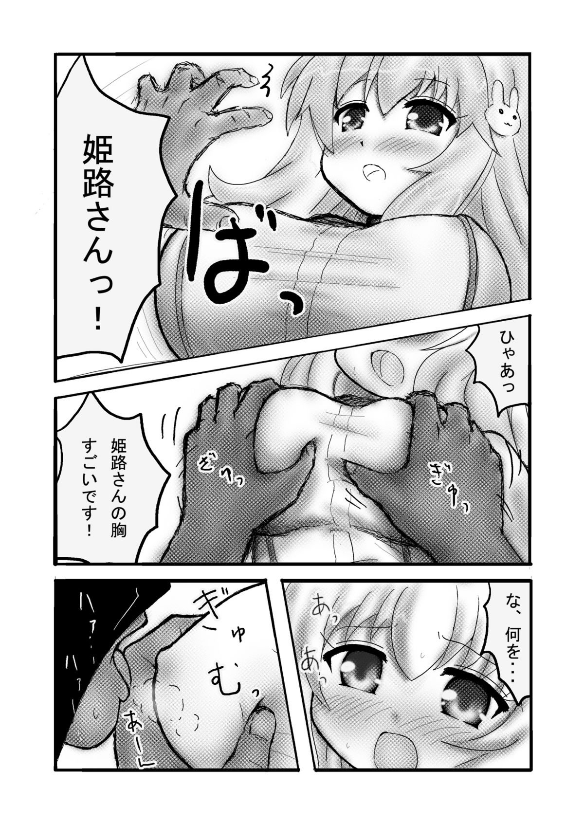 [ハードクローム] 姫路さんのおっぱいをどうにかする本 (バカとテストと召喚獣)