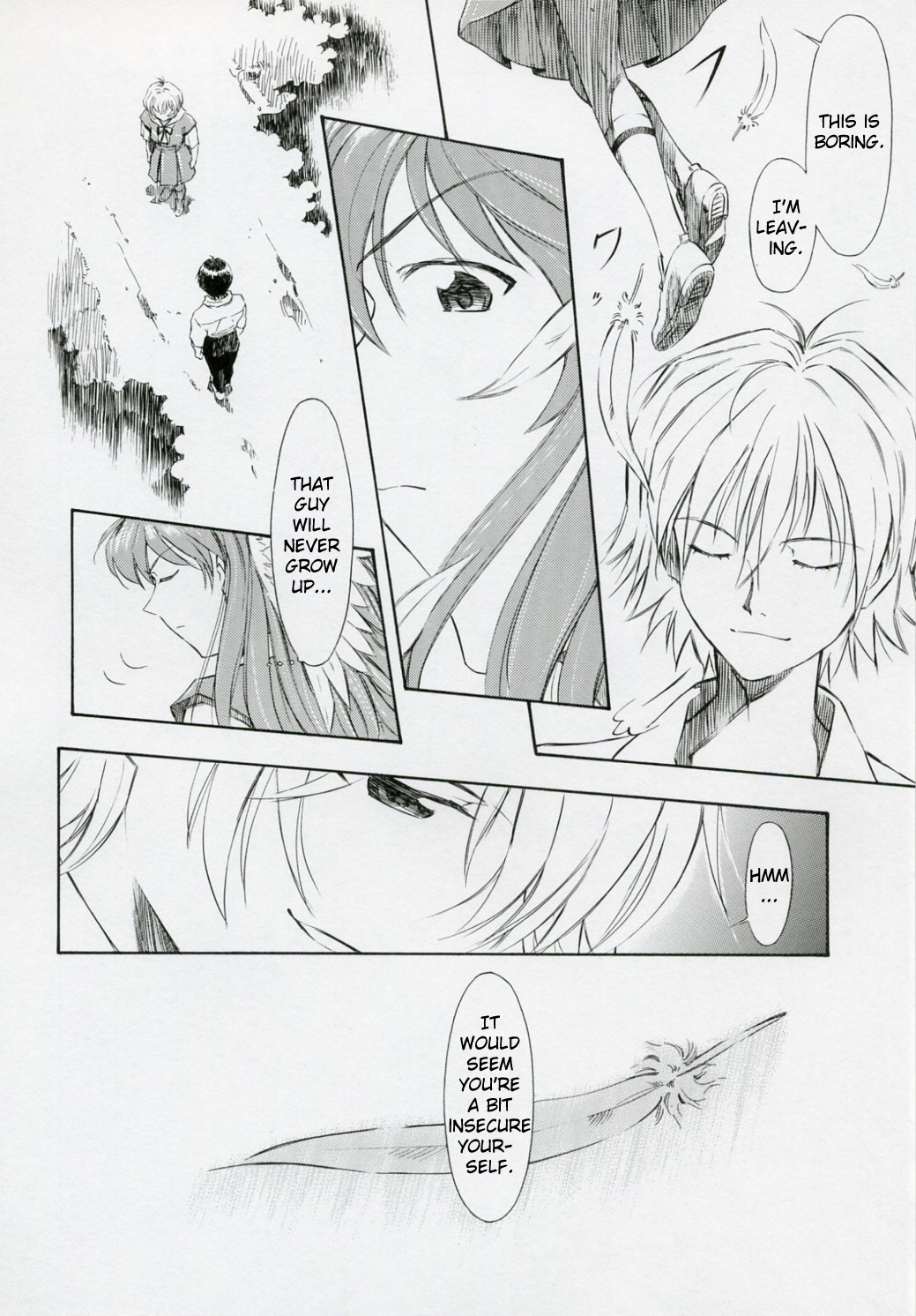 (COMIC1) [スタジオ・ワラビー (蔵王)] 綾波・白 (新世紀エヴァンゲリオン) [英訳]