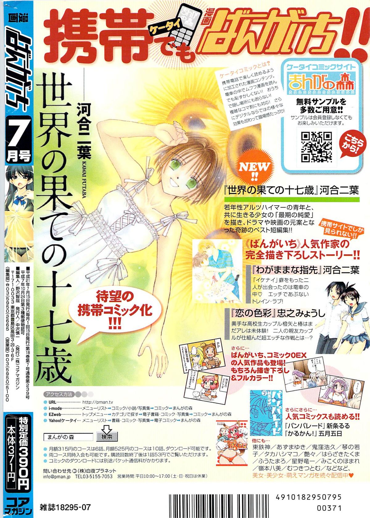 漫画ばんがいち 2009年7月号