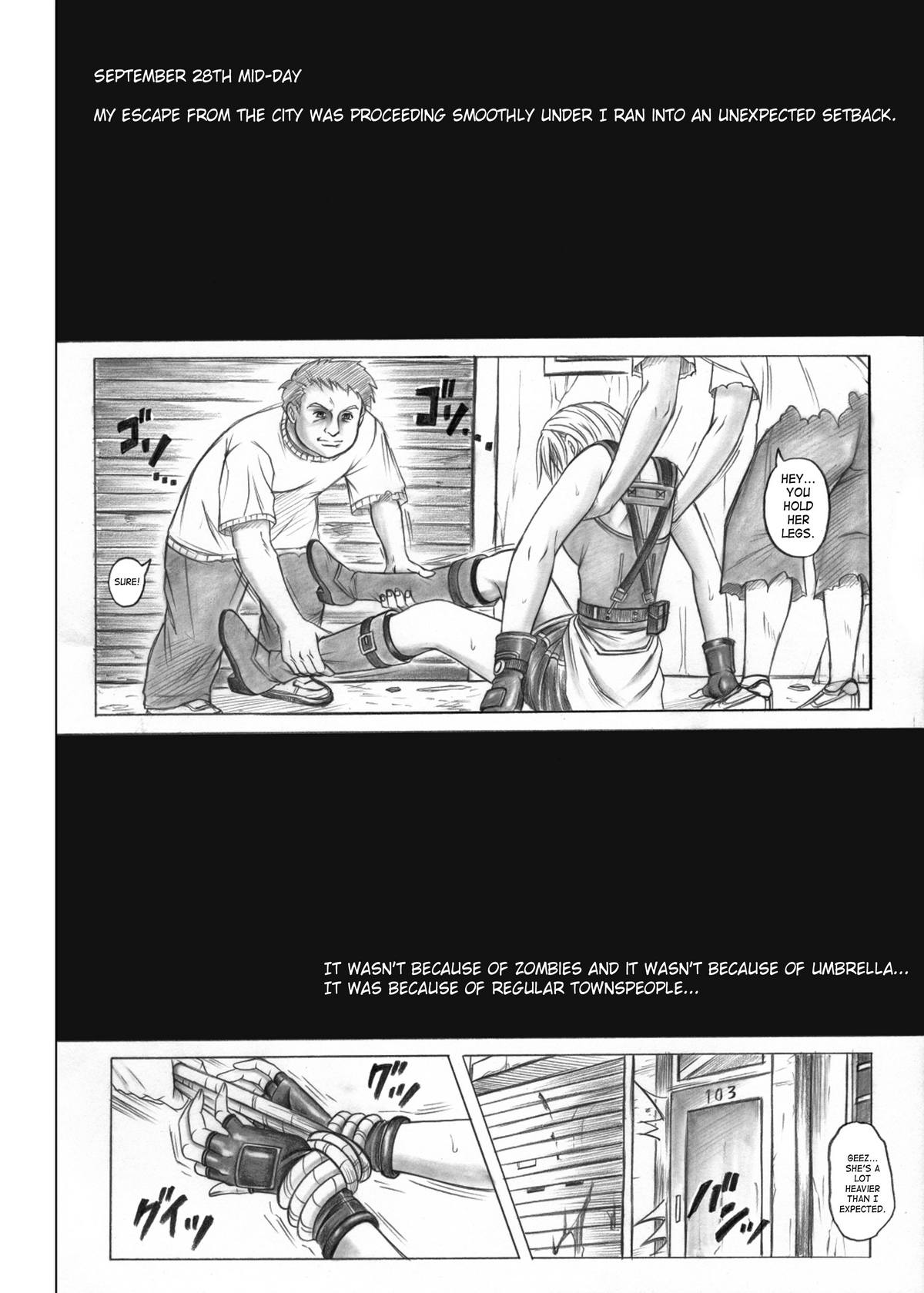 (C73)[サイクロン(和泉和也)] モンロー・ビル(バイオハザード) [英訳]