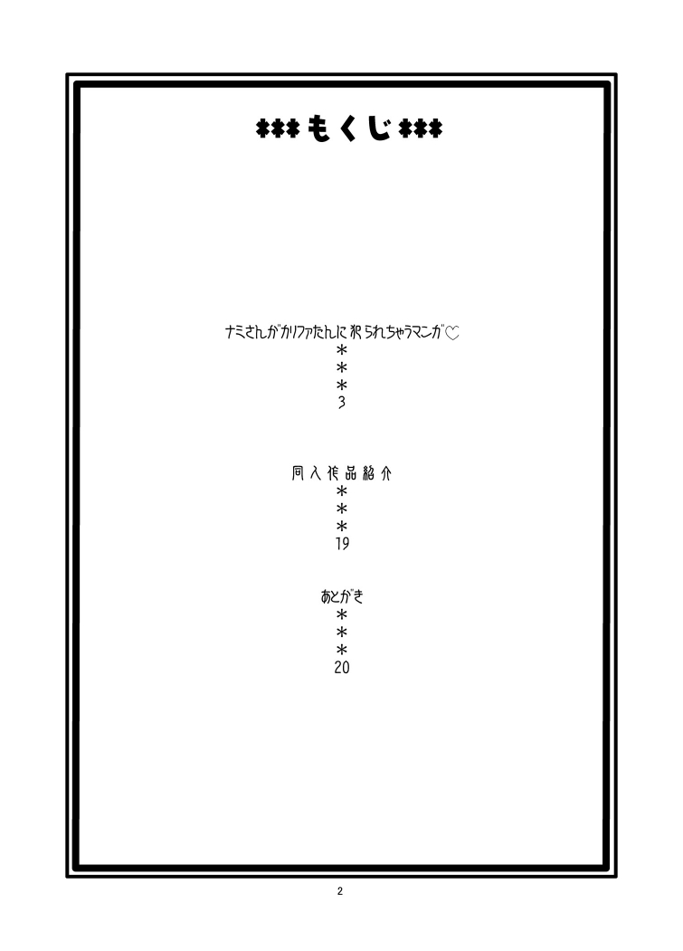 (C70) [ACID-HEAD （ムラタ。）] ナミの裏航海日誌 (ワンピース) [英訳] [SaHa]