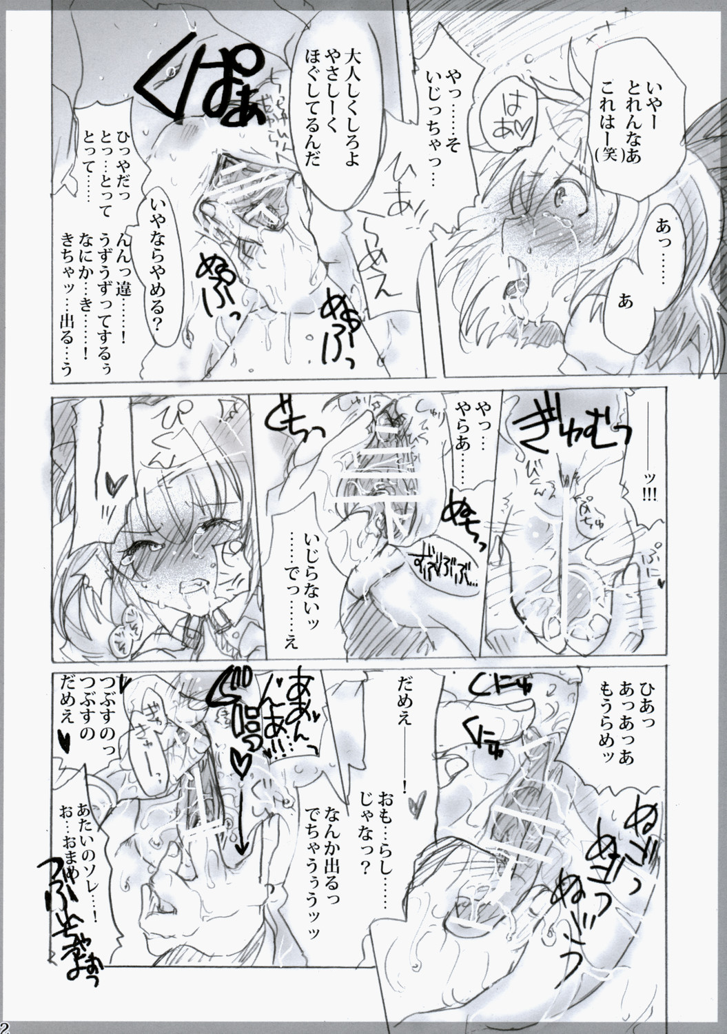 (C75) [バーニンソウル (月代)] 東方春画本 氷精遭難 (東方Project)