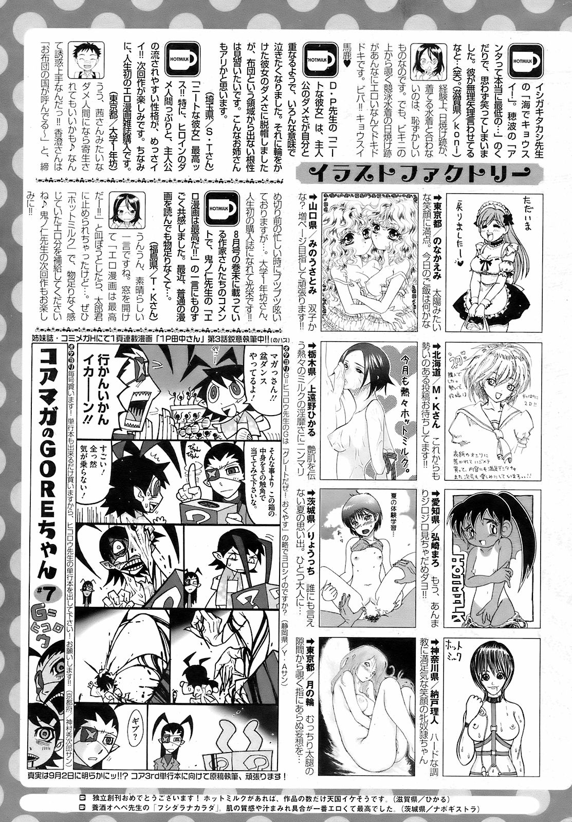 コミックホットミルク 2008年10月号