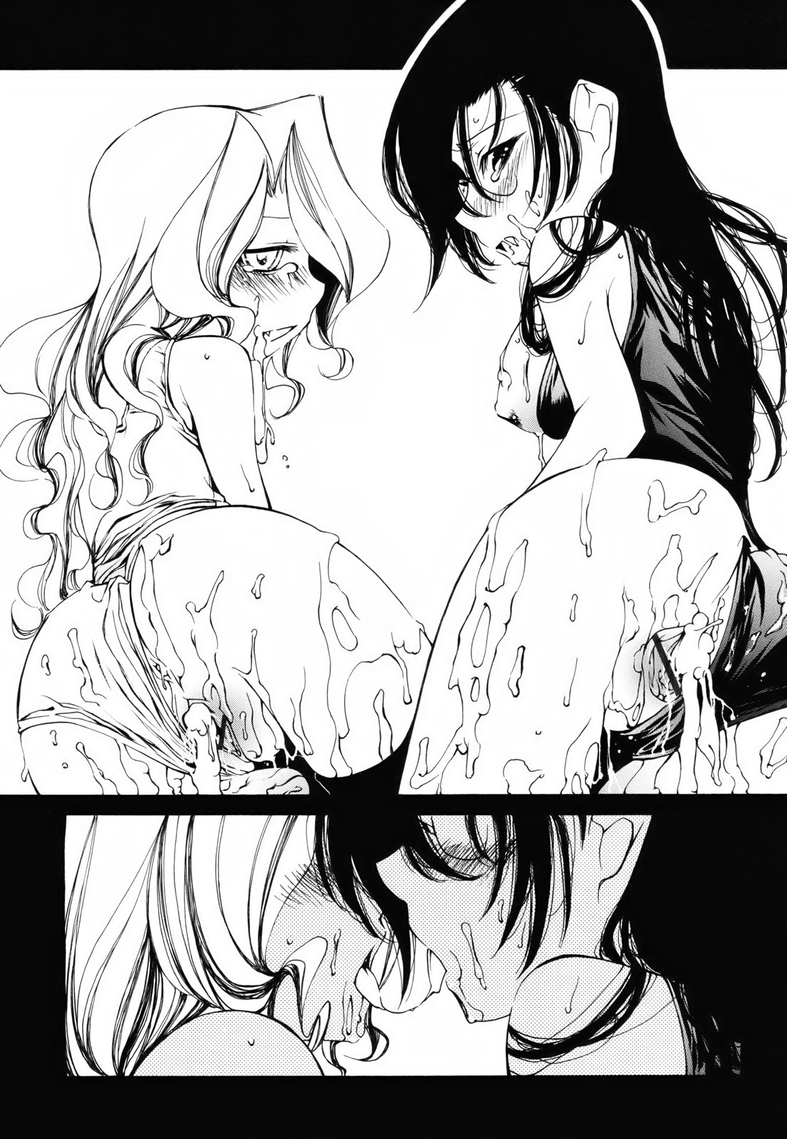 [ベンジャミン] シーツの白と日陰の黒と