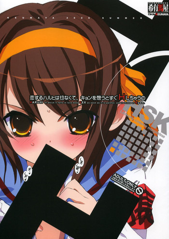 (C70)[希有馬屋 (井上純弌)] 恋するハルヒは切なくて、キョンを想うとすぐHしちゃうの (涼宮ハルヒの憂鬱)