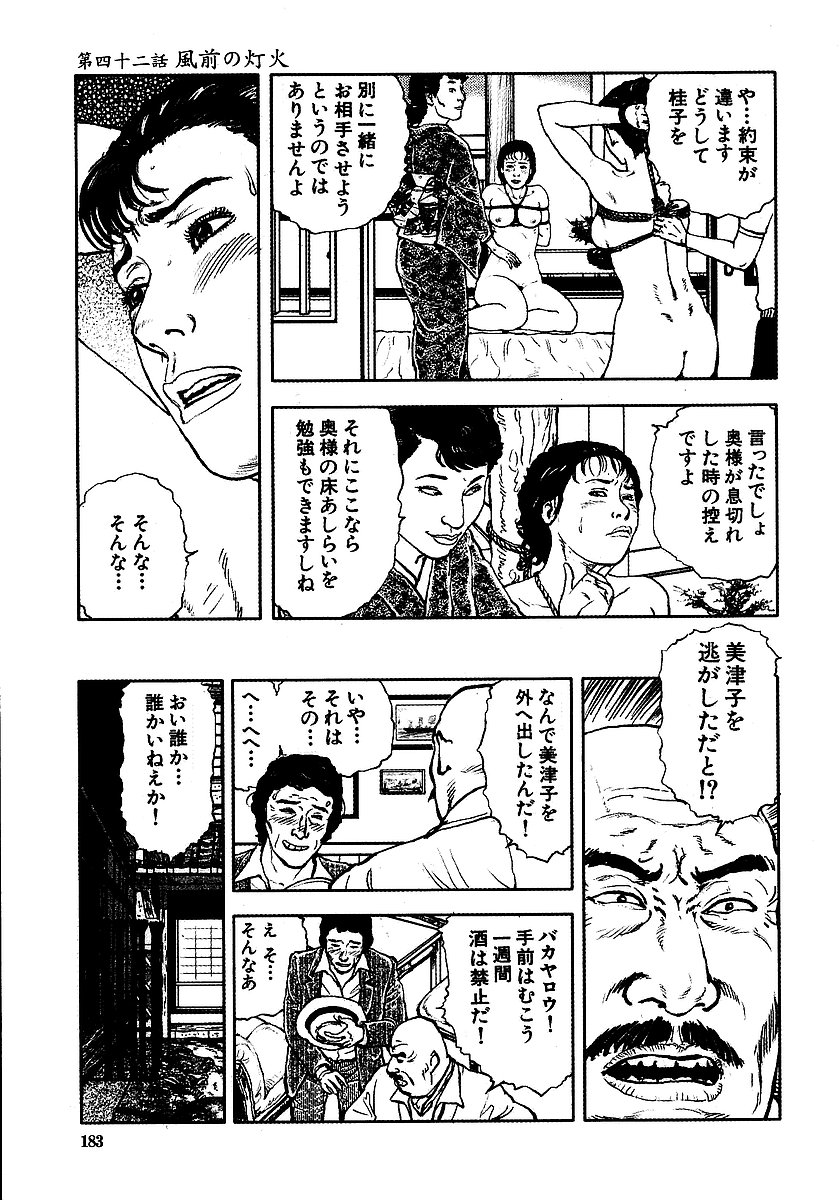 [長田要, 団鬼六] 花と蛇 第三集