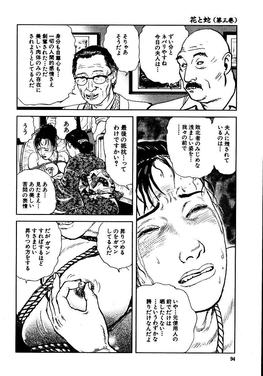 [長田要, 団鬼六] 花と蛇 第三集