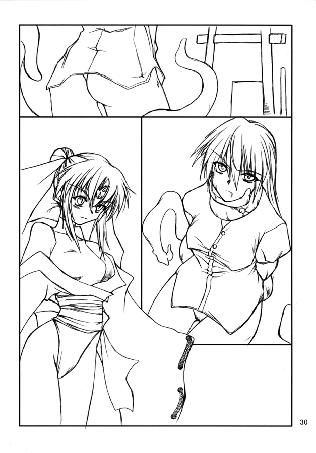 (C65) [夜の勉強会 (ふみひろ)] 幽禍 (魔法少女愛)