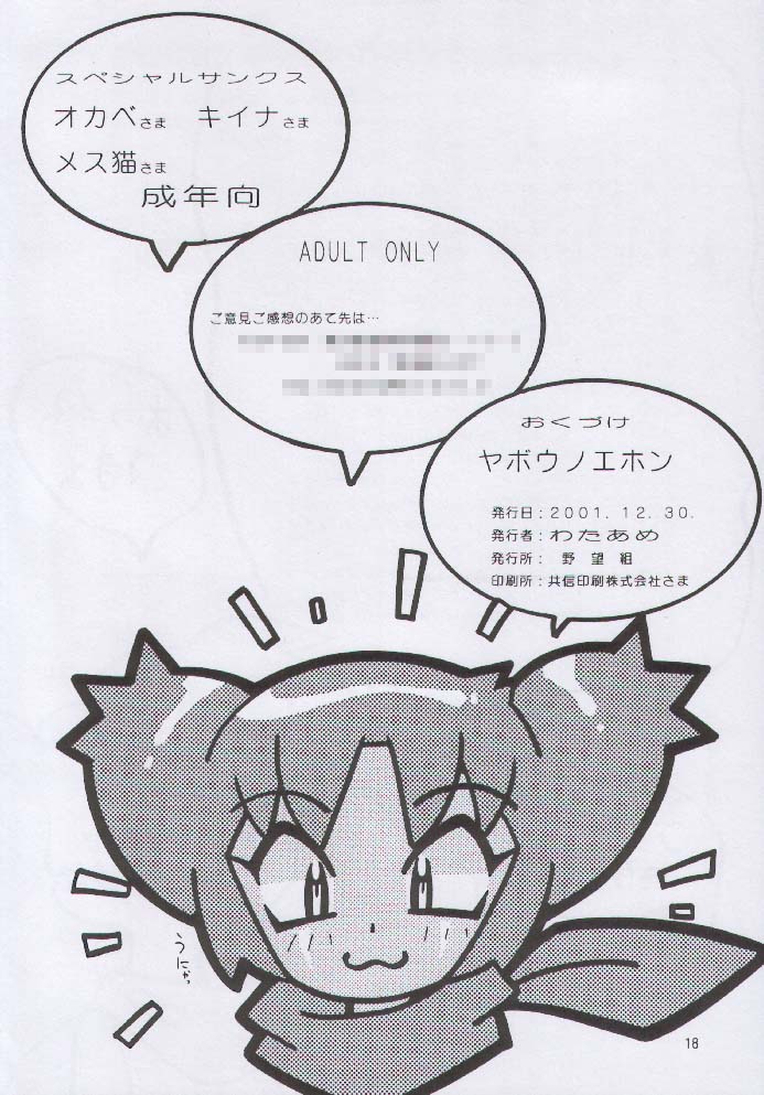 (C61) [野望組 (河本ひろし)] ヤボウノエホン (ファイナルファンタジー: アンリミテッド)