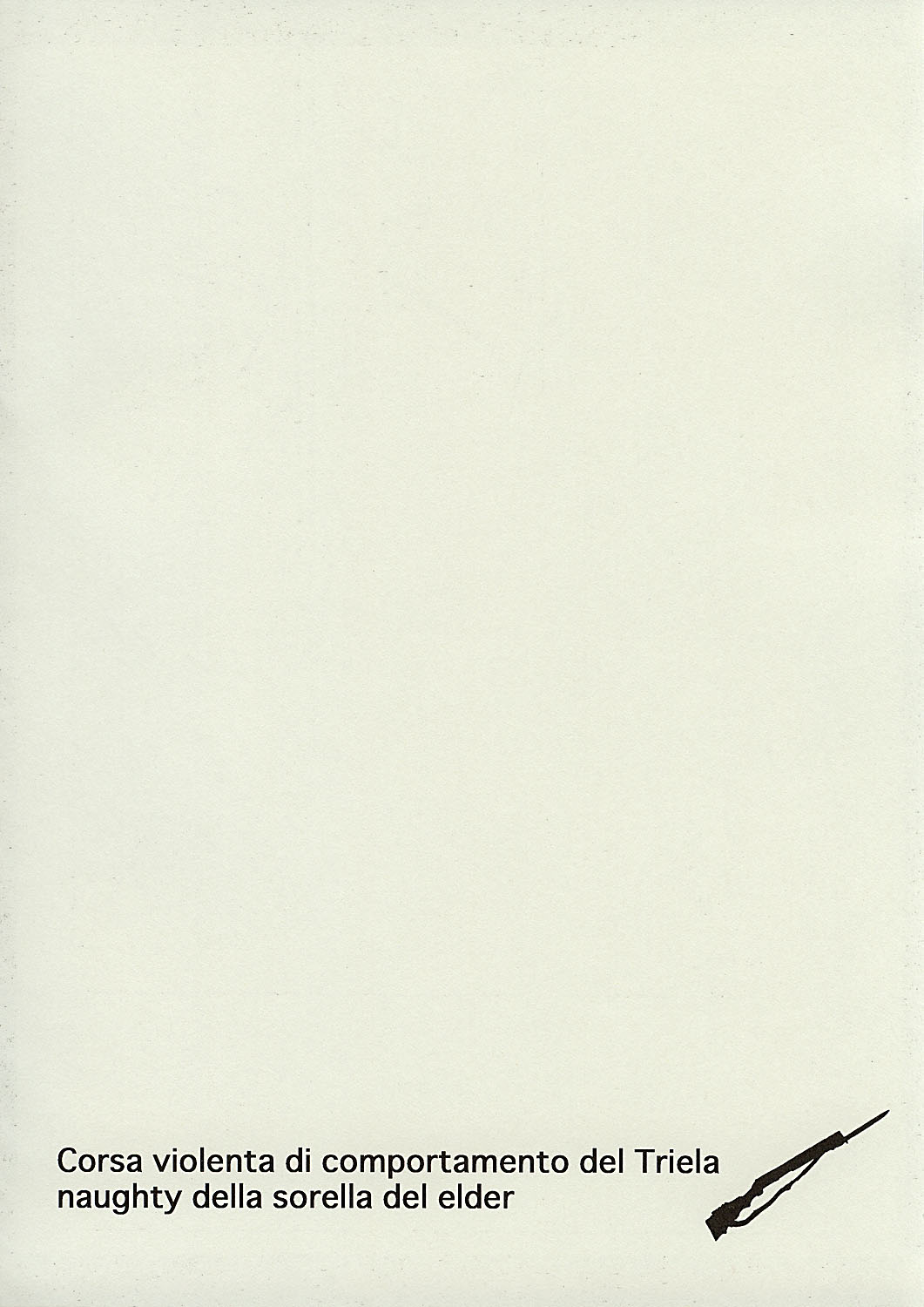 (Cレヴォ35) [聖アルマデル教会 (影虎、昇龍亭圓楽)] Corsa violenta di comportamento del Triela naughty della sorella del elder (ガンスリンガー・ガール)