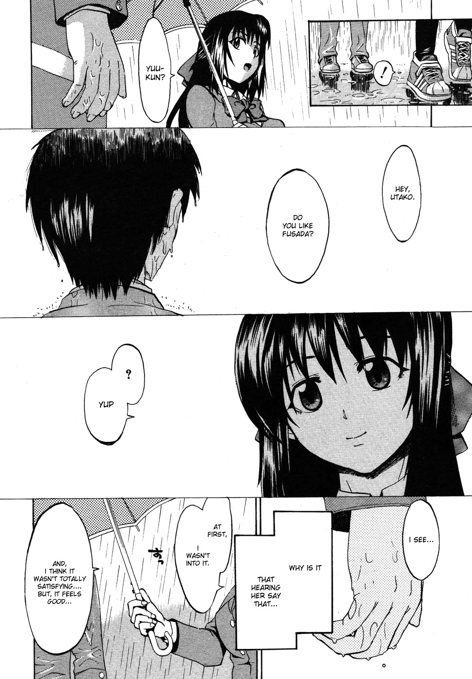 [たけのこ星人]　手と手つないで#2 あ、言っちゃった [英訳]