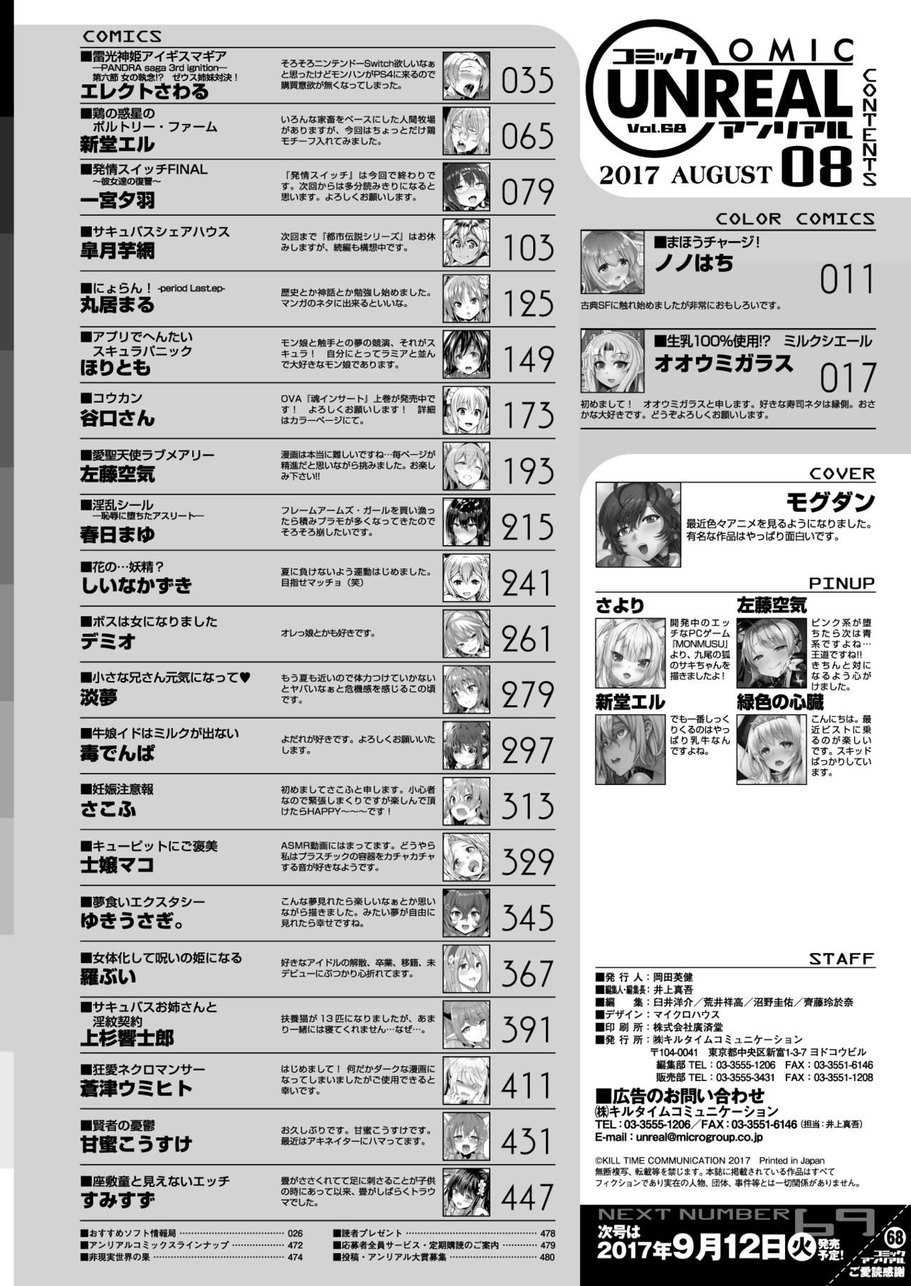コミックアンリアル 2017年8月号 Vol.68 [DL版]