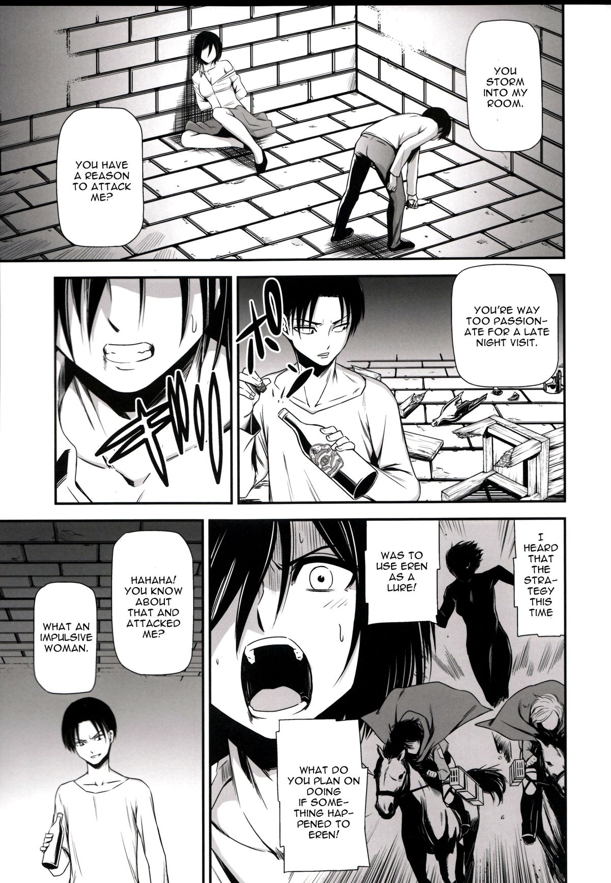 (C85) [清炭ハリケーン (清炭ハリケーン)] 撃針 弐 (進撃の巨人) [英訳]