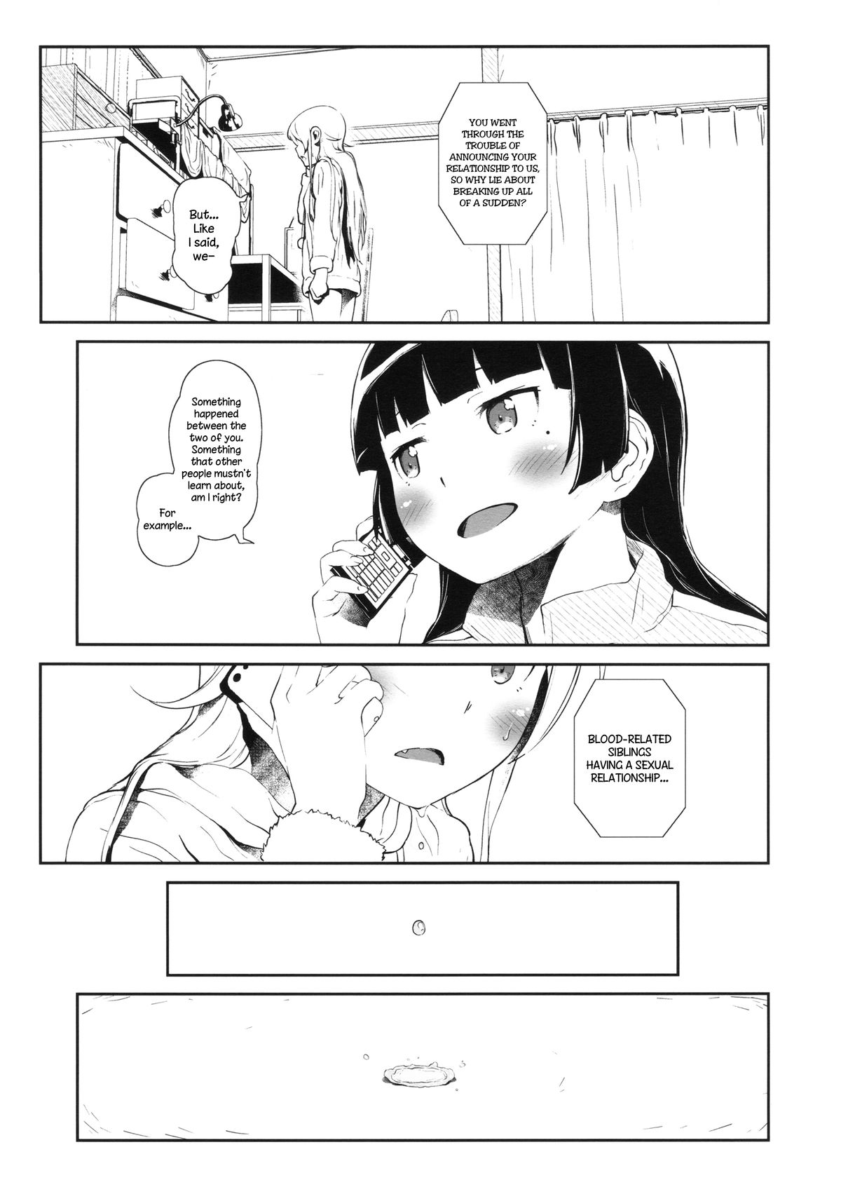 (COMIC1☆8) [†NIL† (フジバヤシ春)] 星くず☆ナミダ 3 (俺の妹がこんなに可愛いわけがない) [英訳]