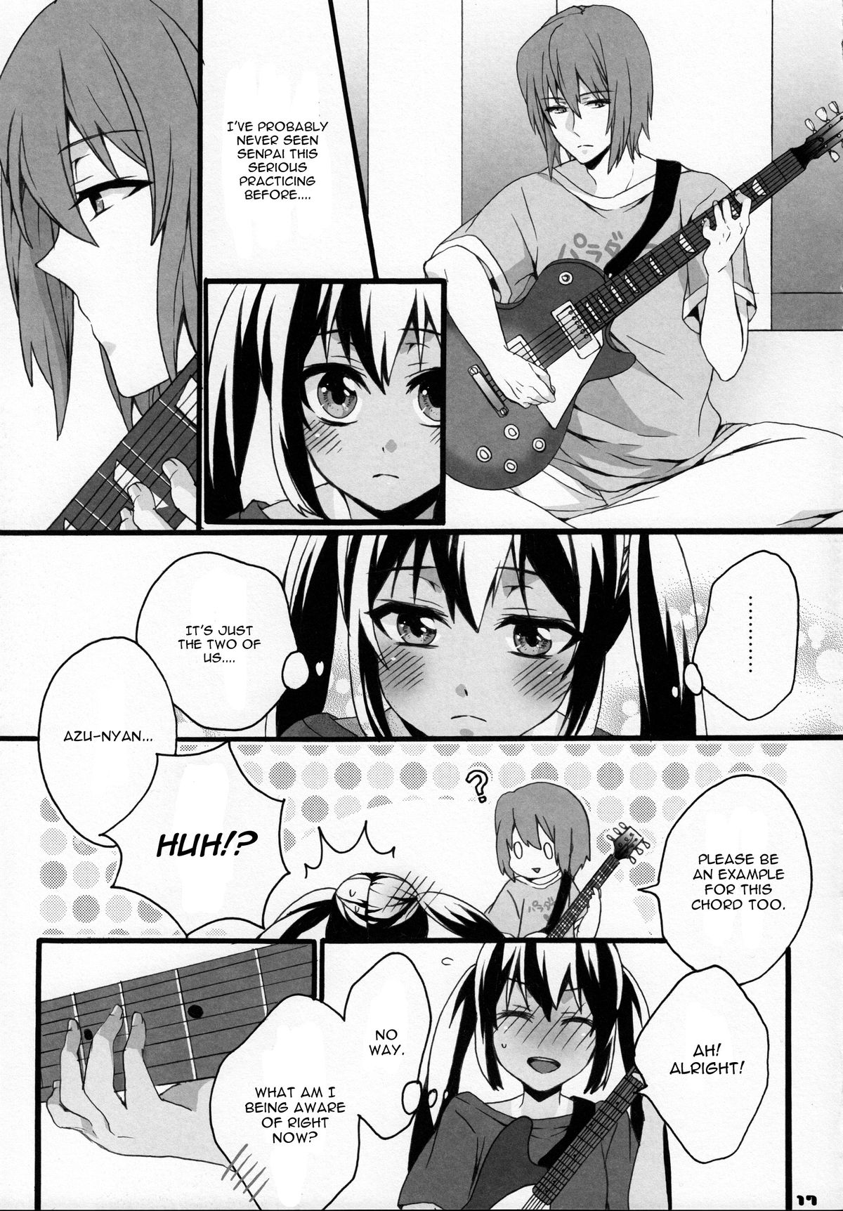 (C78) [曖昧模糊 (もこ)] ゆいあずほっちきす (けいおん!) [英訳]