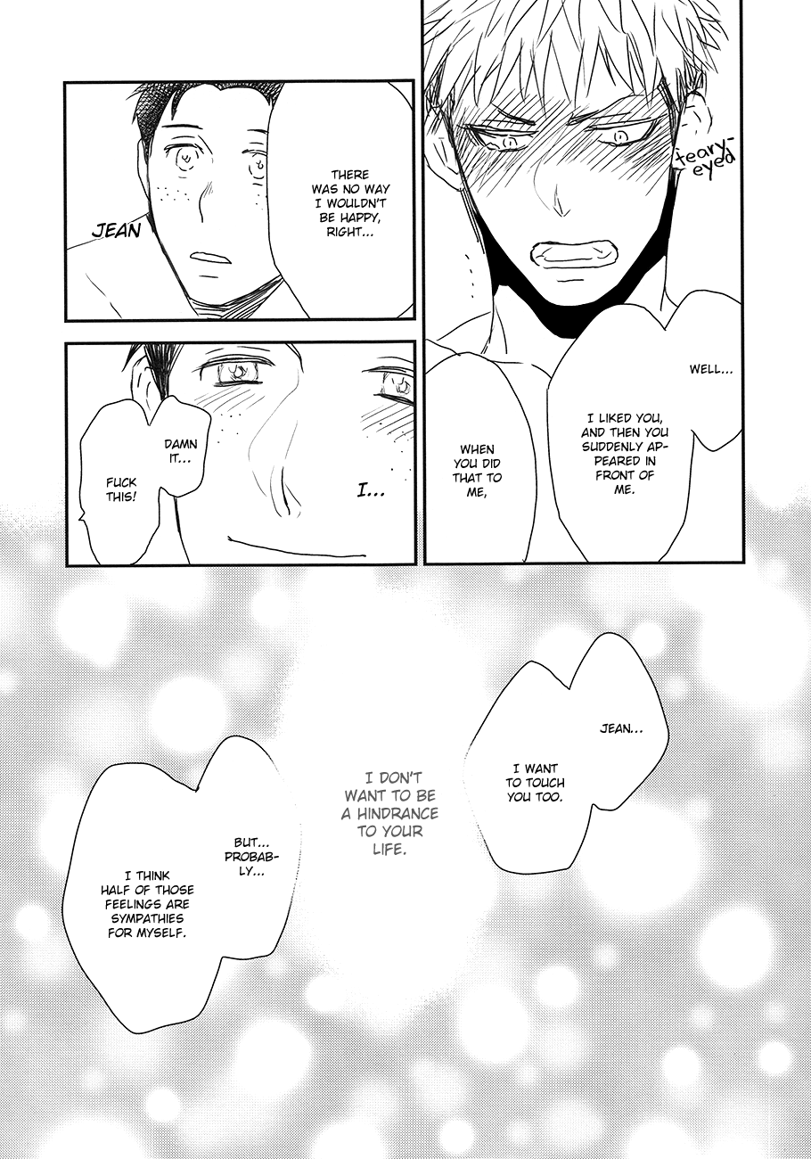 [ガクランズ (充ちる)] どうしようもない僕にマルコが降りてきた (進撃の巨人) [英訳]