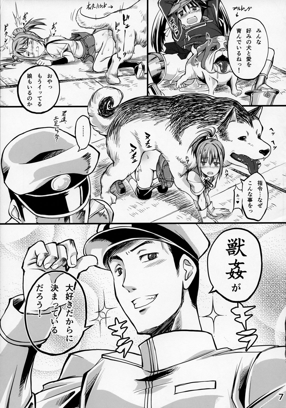 (サンクリ61) [漸速ライダー (天漸雅)] 獣姦これくしょん (艦隊これくしょん -艦これ-)