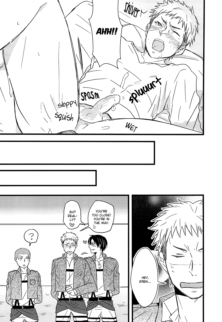 (FALL OF WALL2) [RRO (るらっと)] TRIPLE ATTACK!! (進撃の巨人) [英訳] [無修正]