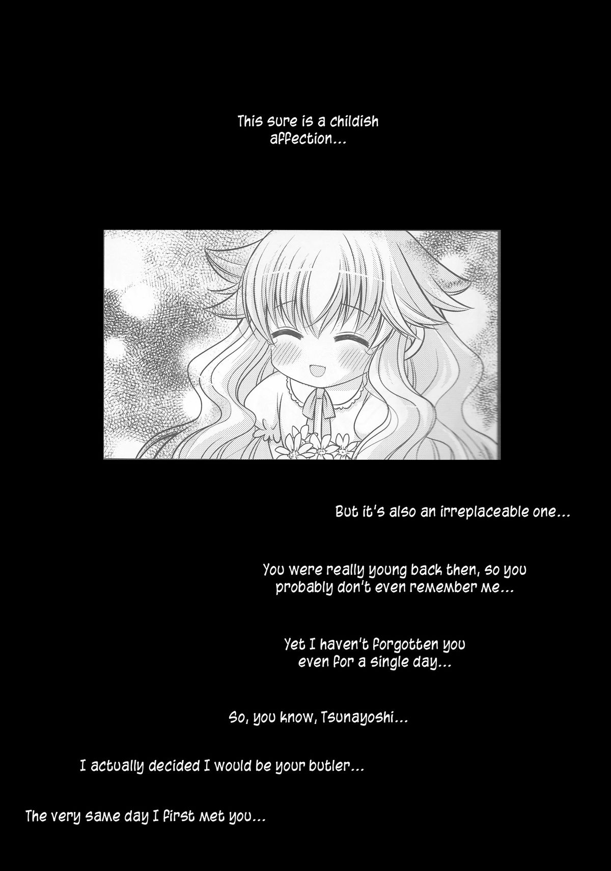 (CC東京122) [どくどくめろん (甘夏メロ、マキ)] ツナちゃんの執事 (家庭教師ヒットマンREBORN!) [英訳]
