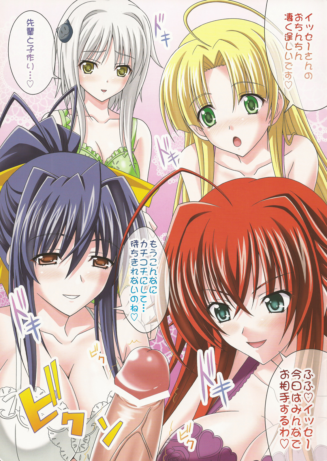(COMIC1☆6) [たまらんち (神保玉蘭)] euphoria～ハイスクールD×D～ (ハイスクールD×D)