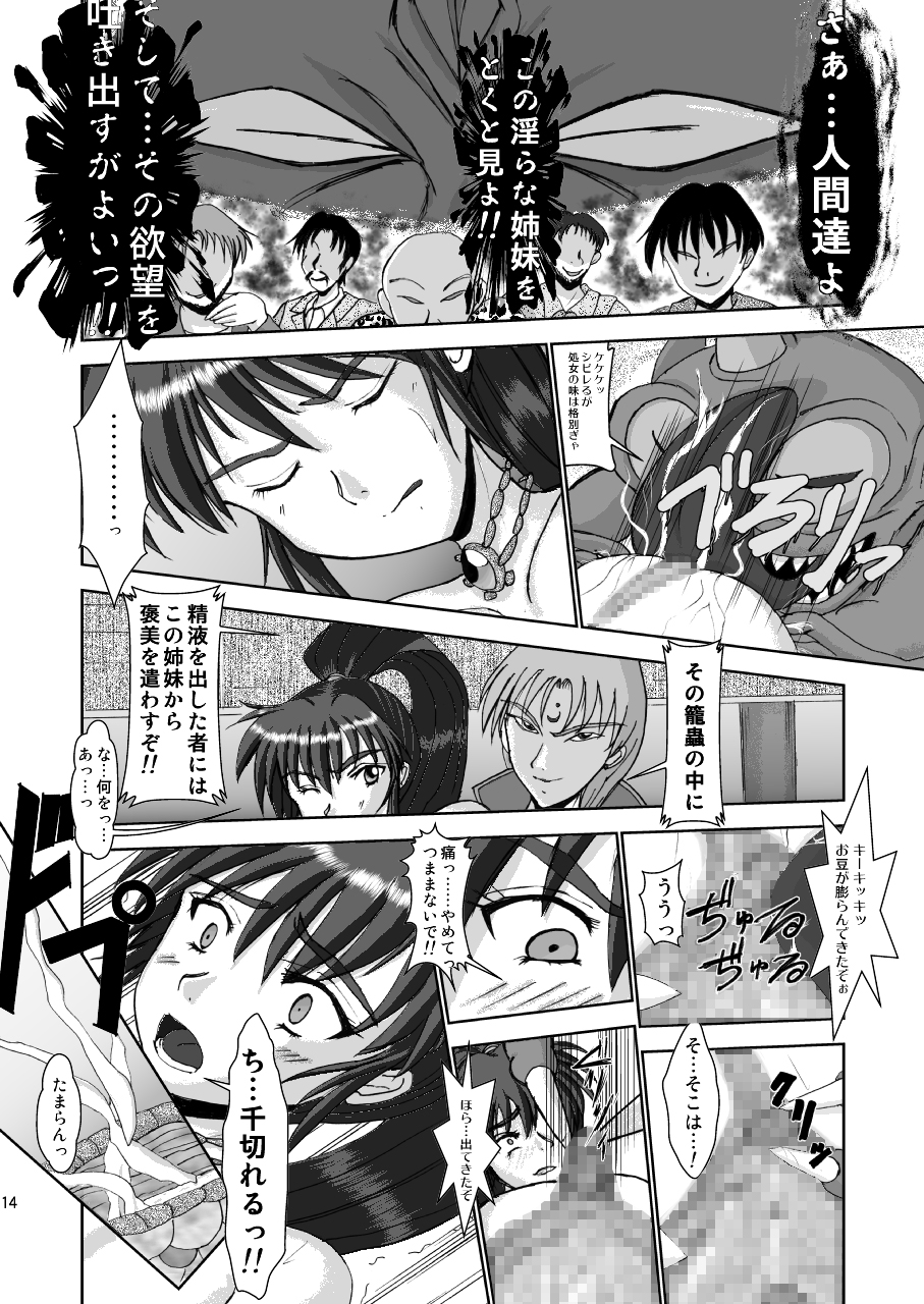 (COMIC1☆3) [謎の赤猫団 (黒猫弐号, 黒猫零号)] 淫獣大聖戦 姉妹凌辱編 Ultimate editon DL版 [DL版]