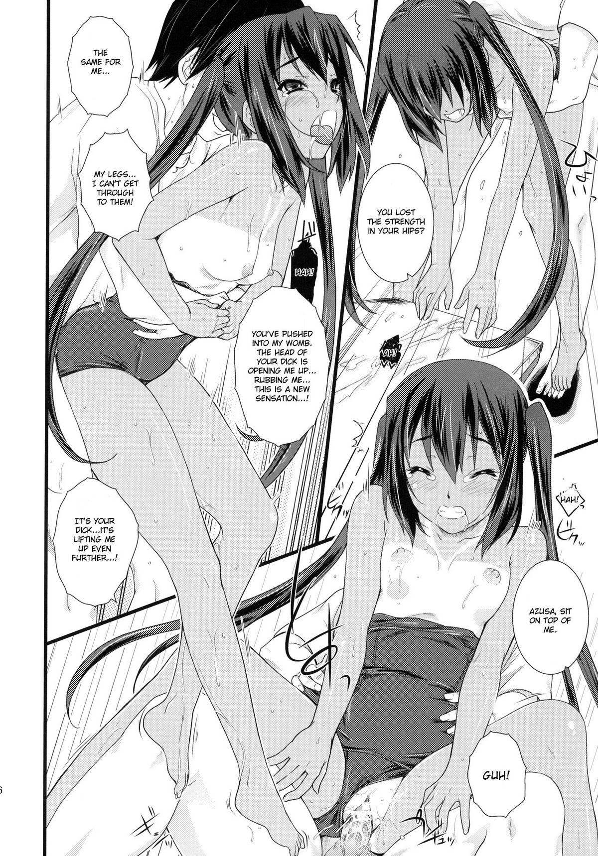(COMIC1☆4) [Heaven's Gate (安藤智也)] こんがり娘 中野梓 (けいおん!) [英訳]
