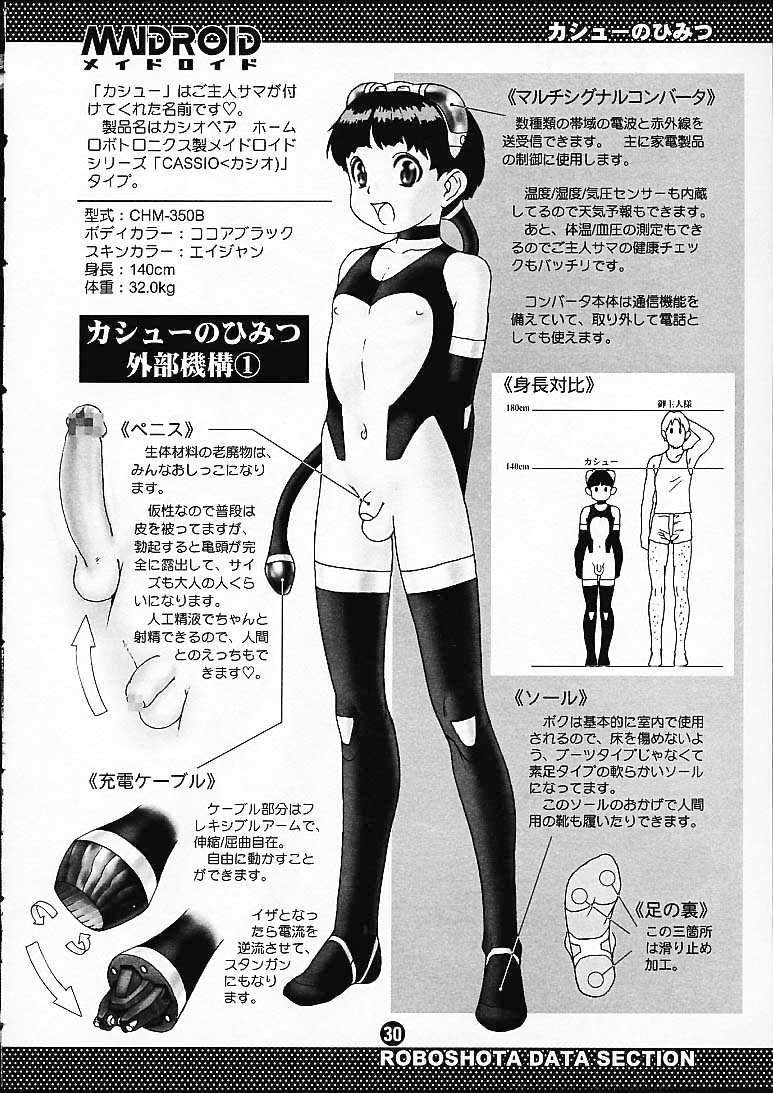 (C57) [2H (ぽ～じゅ)] メイドロイド [英訳]