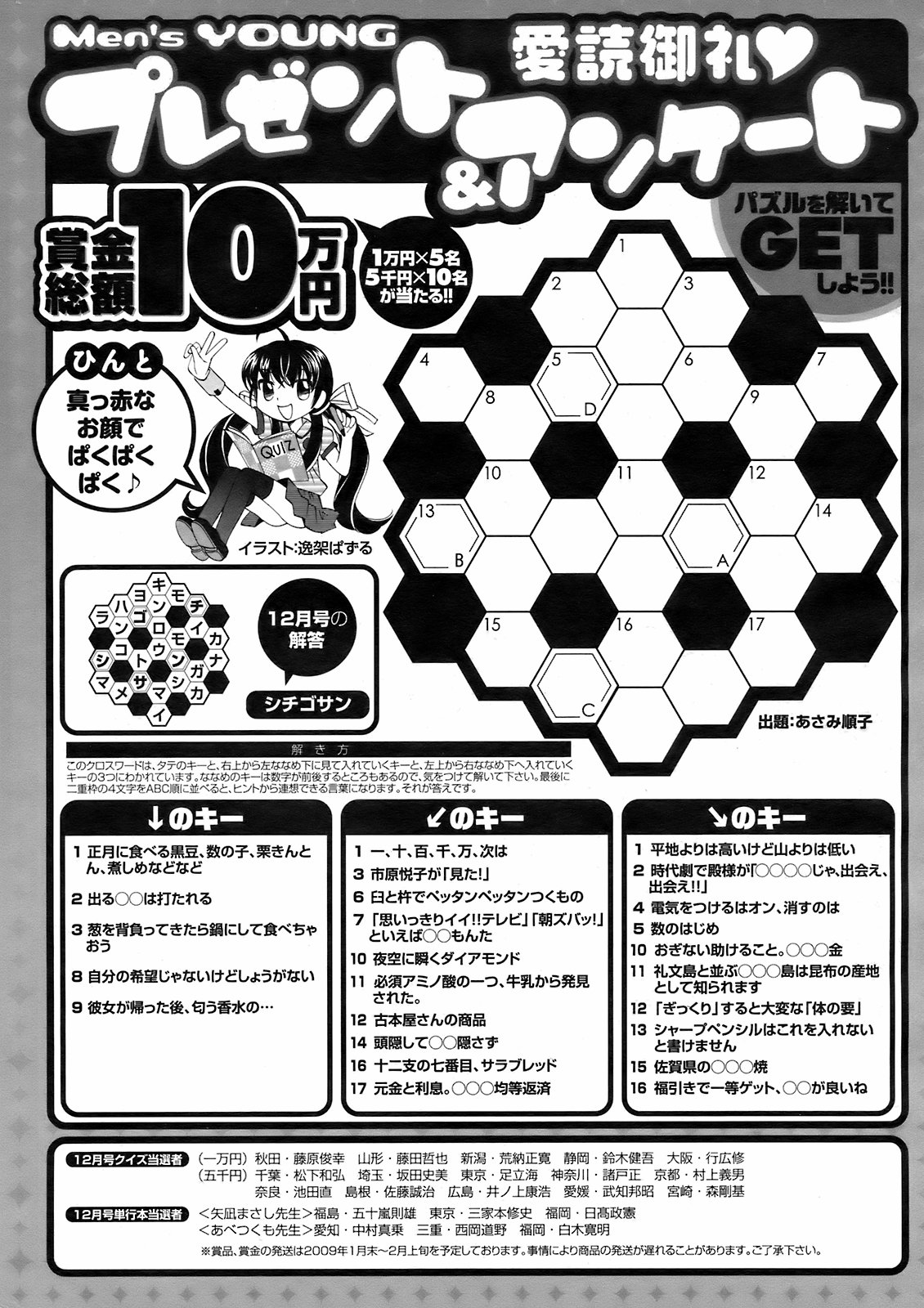 メンズヤング 2009年2月号