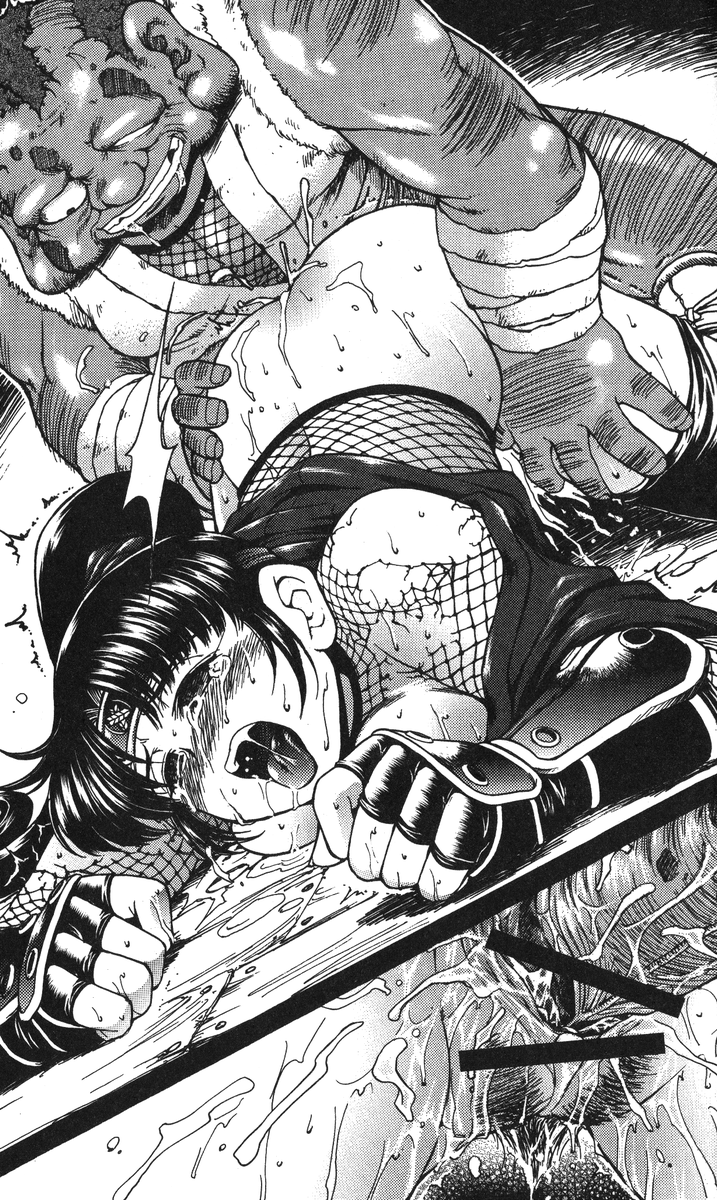 【B-RIVER】くノ一のカットインイラスト