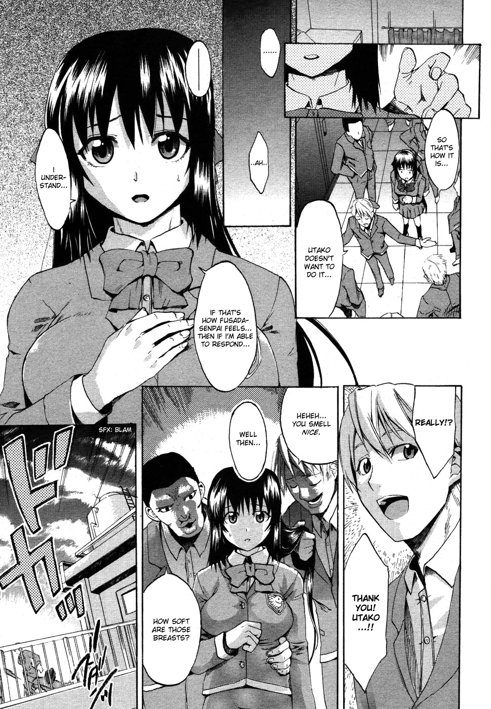 [たけのこ星人] 手と手つないで [英訳]