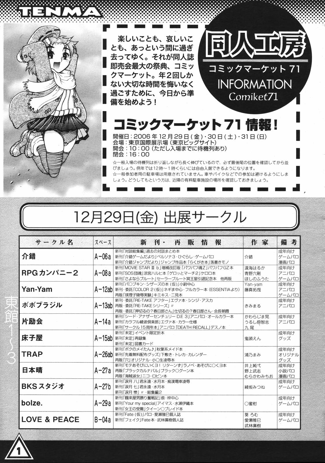 COMIC 天魔 2007年1月号